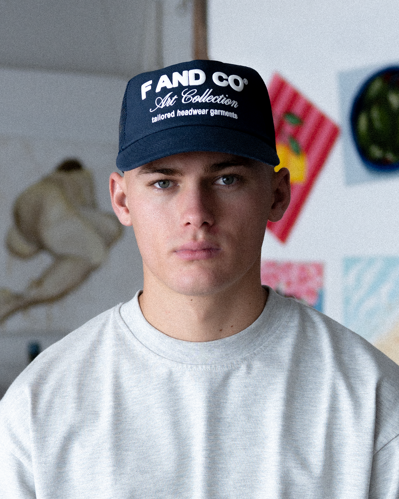 Artist Cap - Ball Trucker - Navy