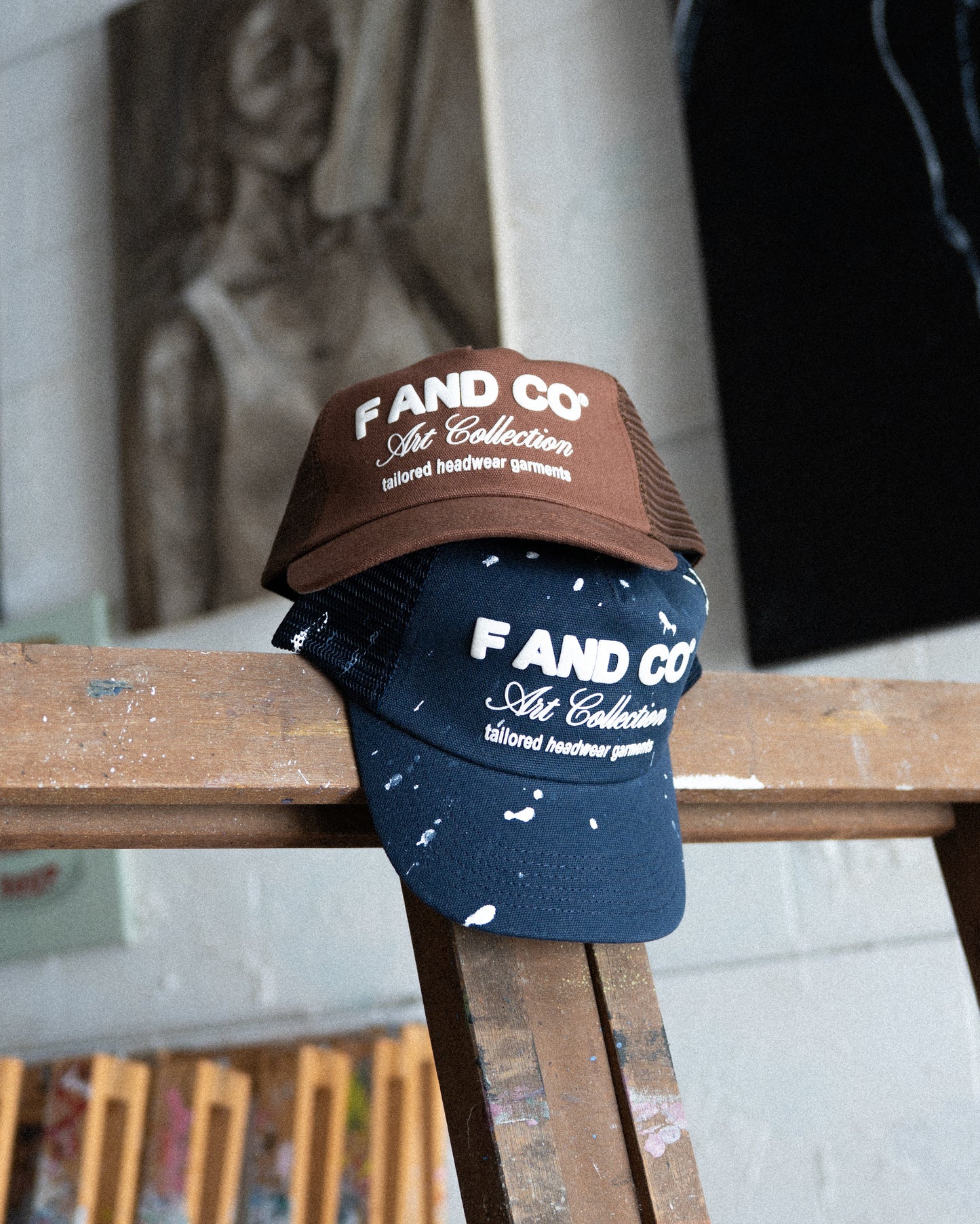 Artist Cap - Ball Trucker - Brown