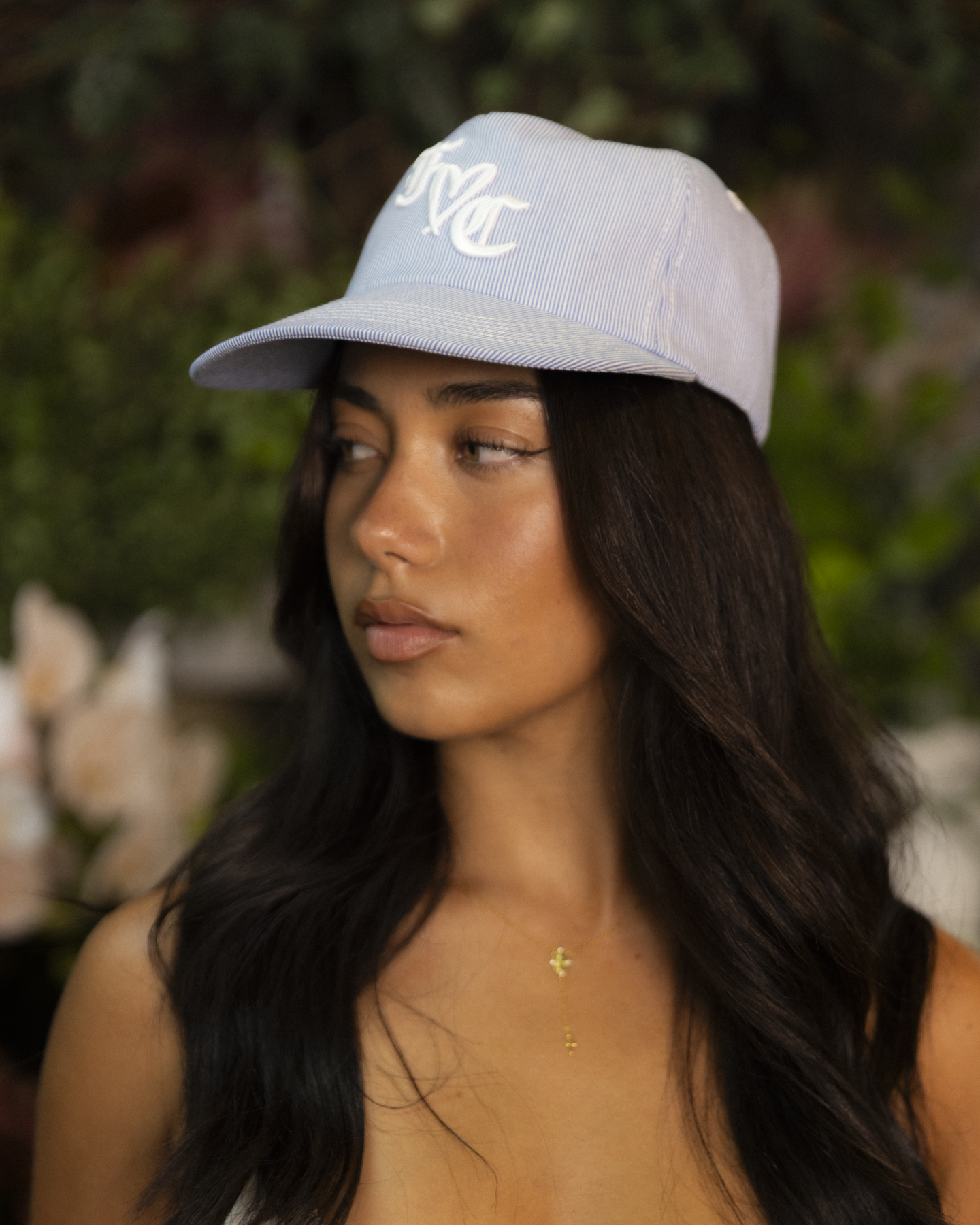F❤C Cap - 5 Panel - Red Pinstripe