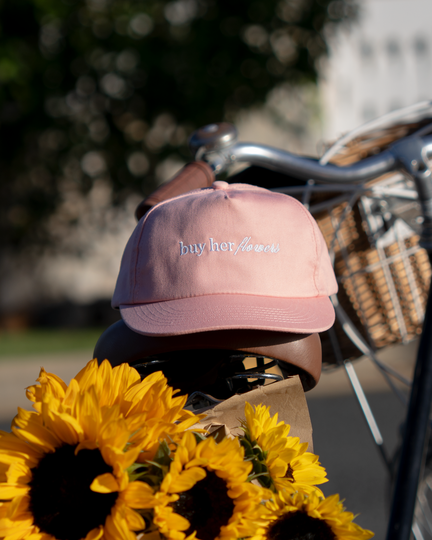 BHF Cap - Short Brim 5 Panel - Pink