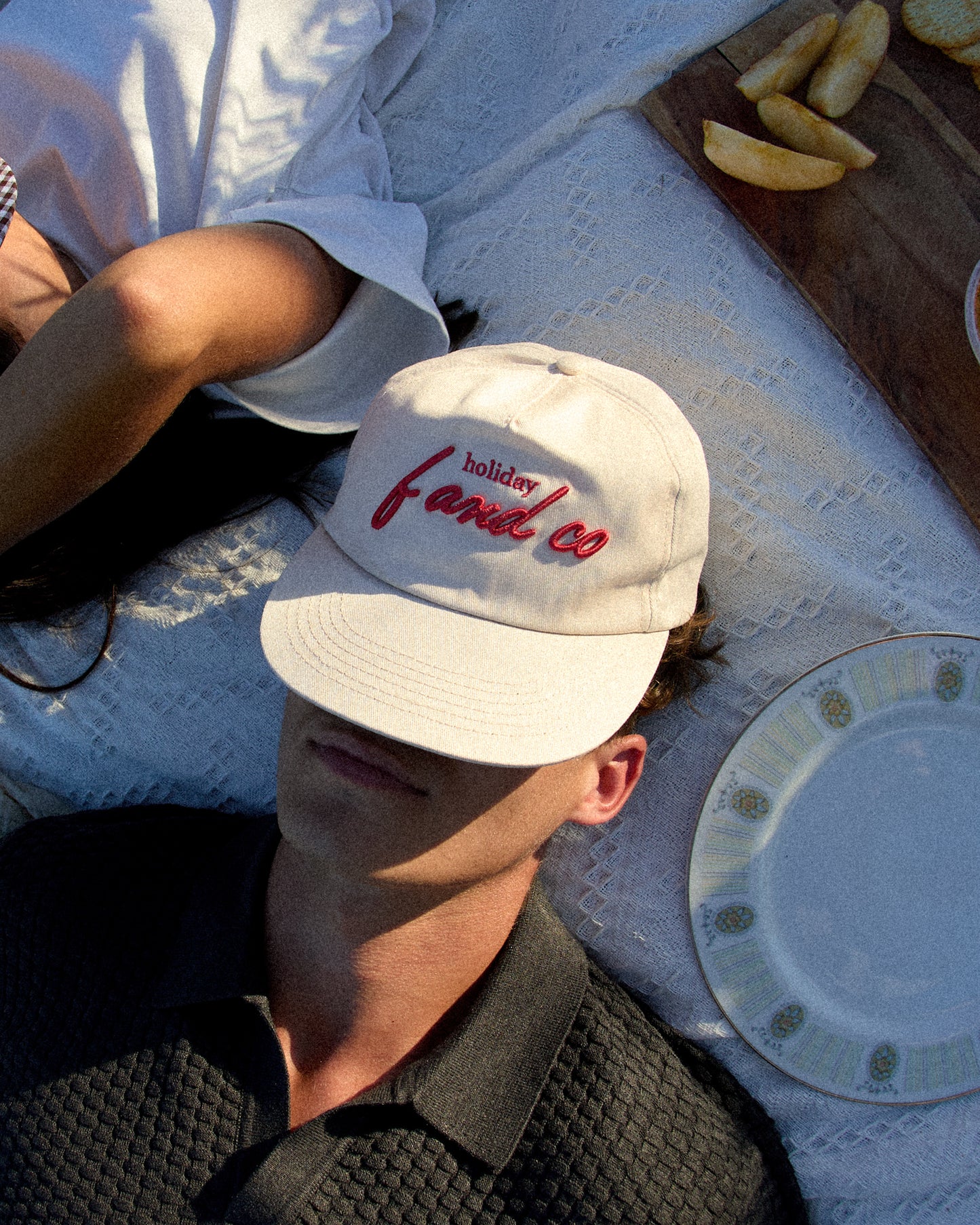 Holiday Cap - 5 Panel - Beige