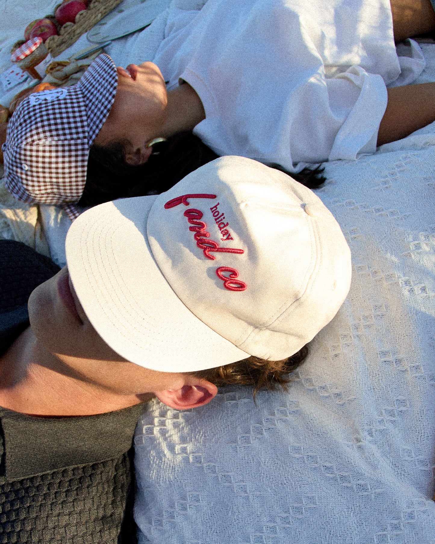 Holiday Cap - 5 Panel - Beige