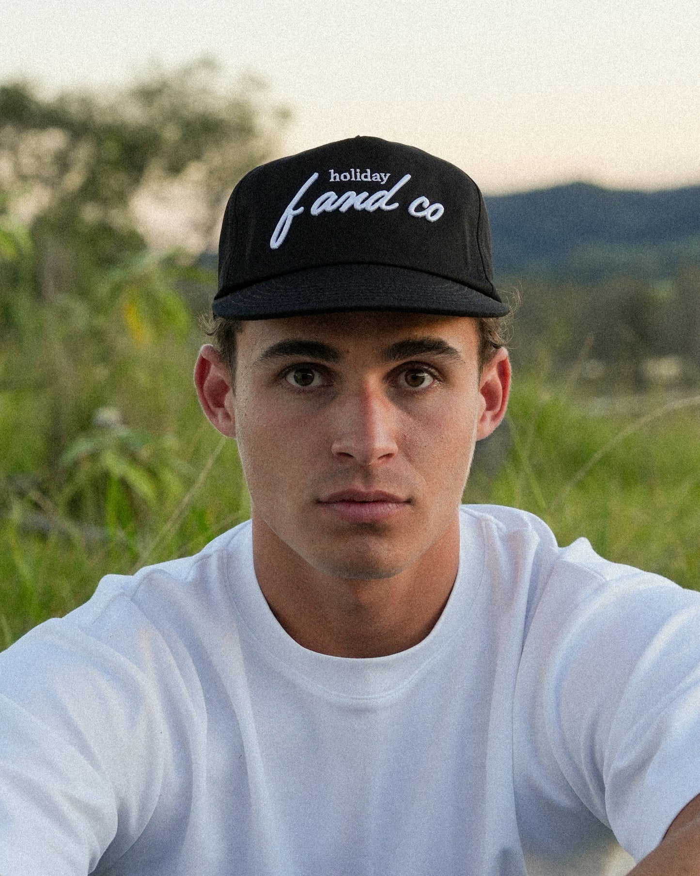Holiday Cap - 5 Panel - Beige