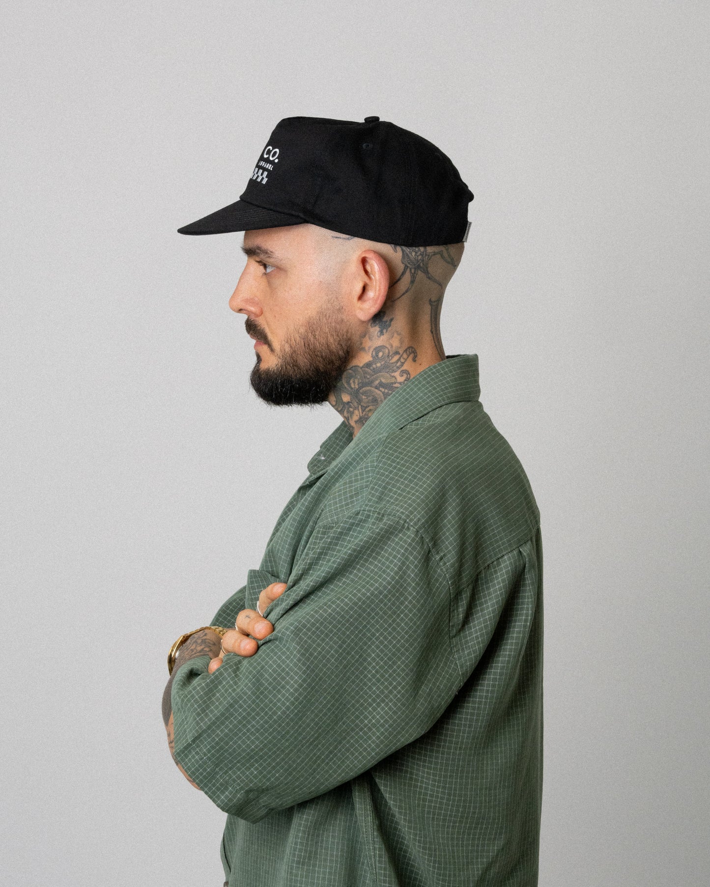 Logo Cap - 5 Panel - Black