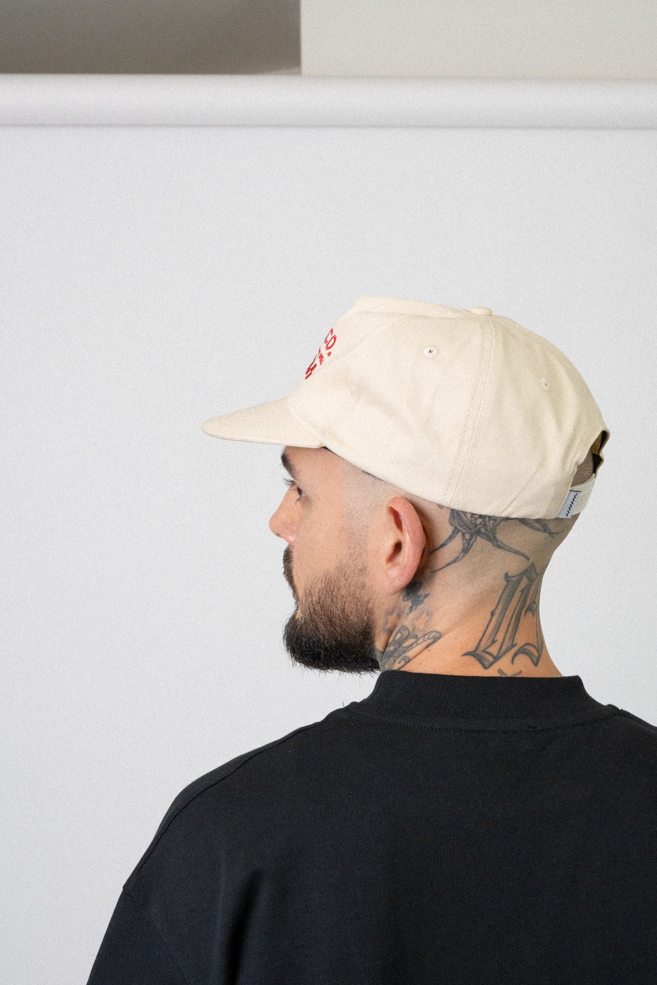 Logo Cap - 5 Panel -Cream