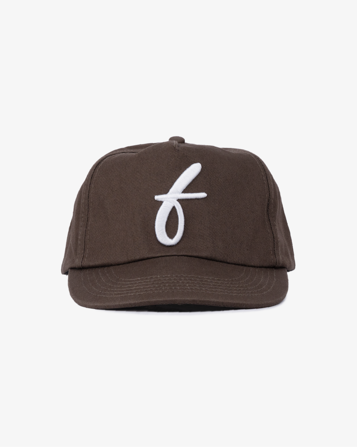 Art Letterman Cap - 5 Panel - Taupe/Distressed