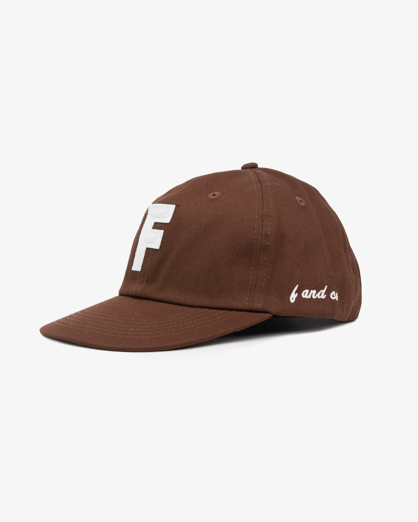 F Cap - 6 Panel - Mocha