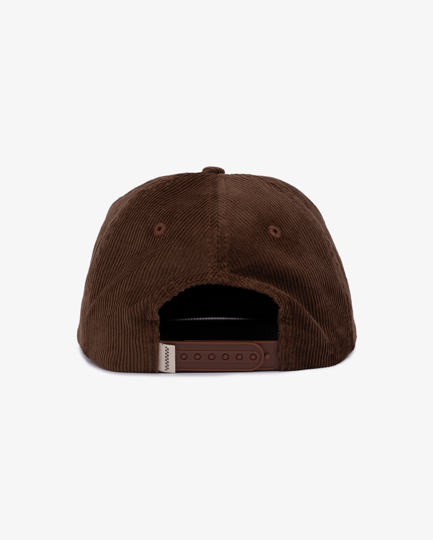 Letterman Cord Cap - 5 Panel - Brown