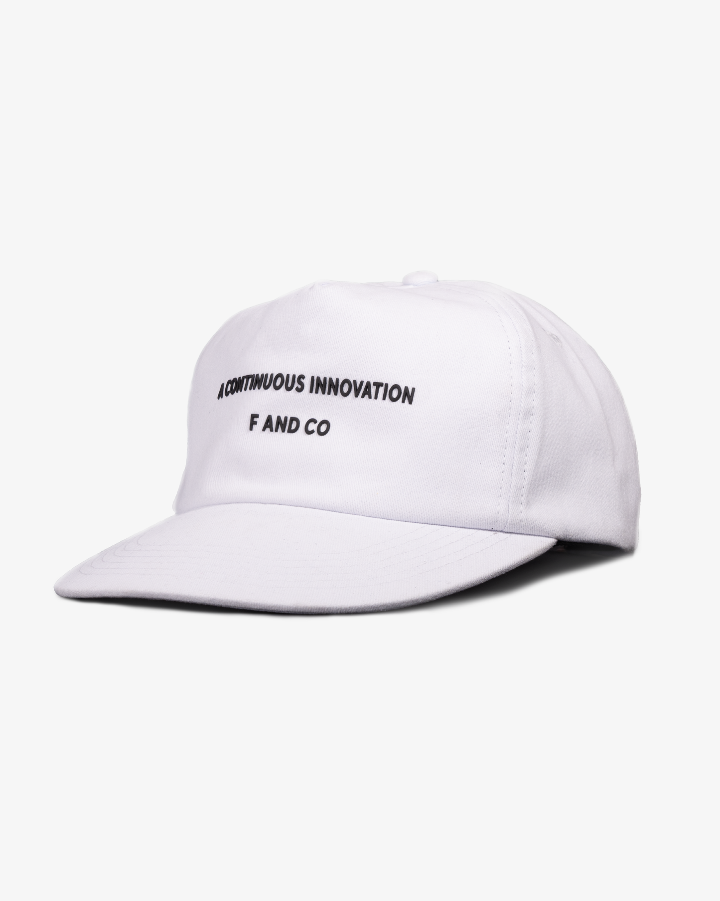 Innovation Cap - Wide Brim 5 Panel - Off White