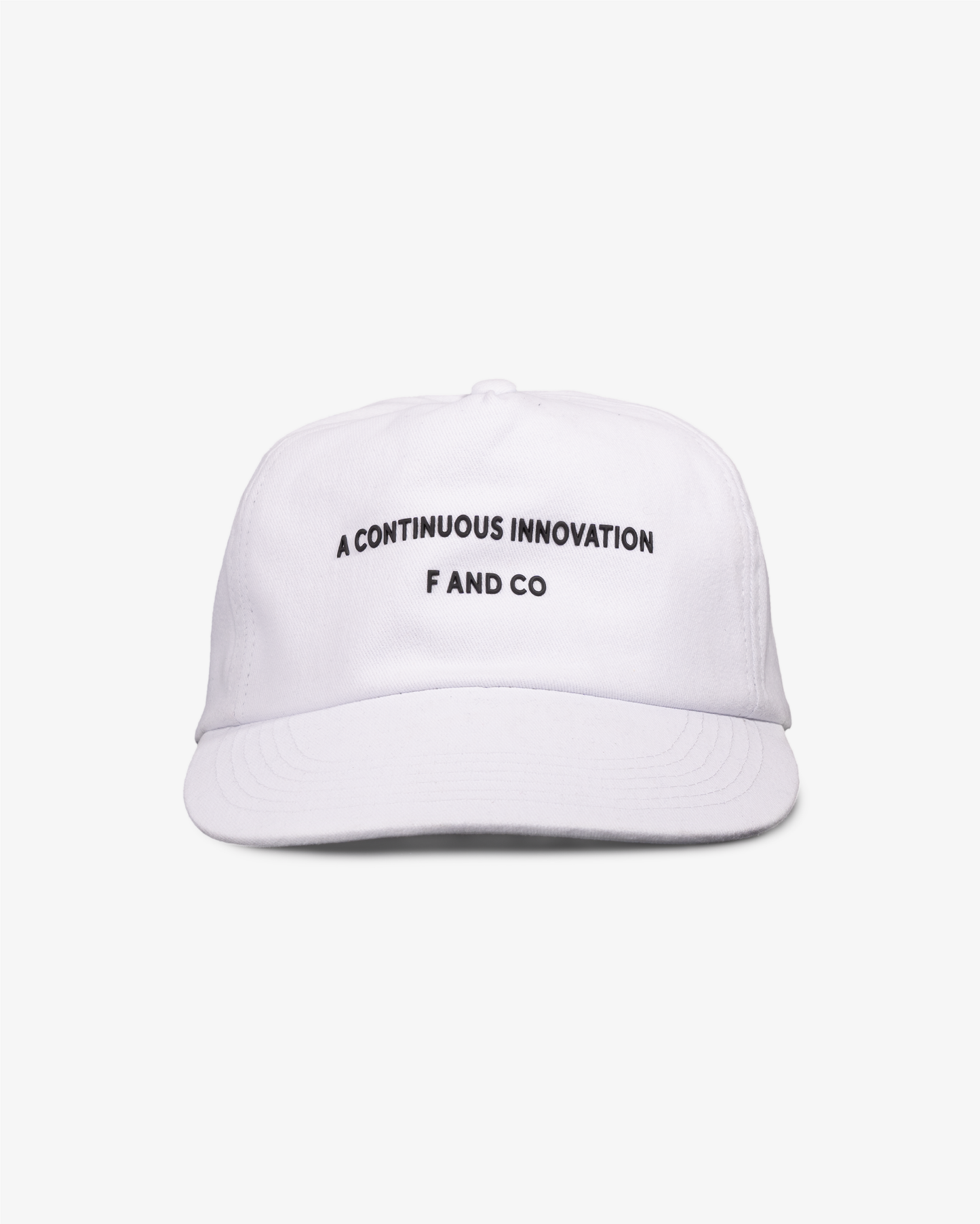 Innovation Cap - Wide Brim 5 Panel - Off White
