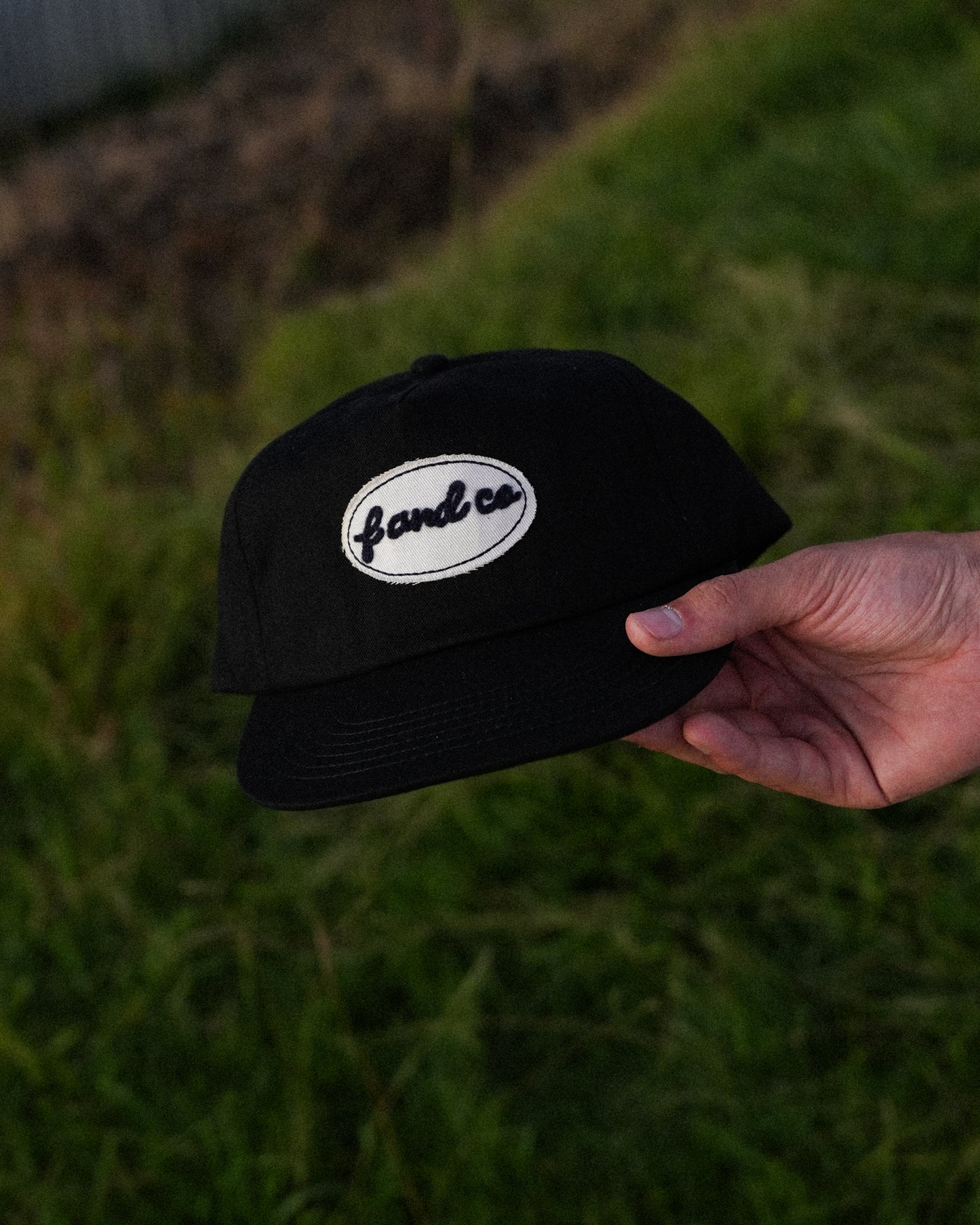 Holiday Patch Cap - 5 panel - Black