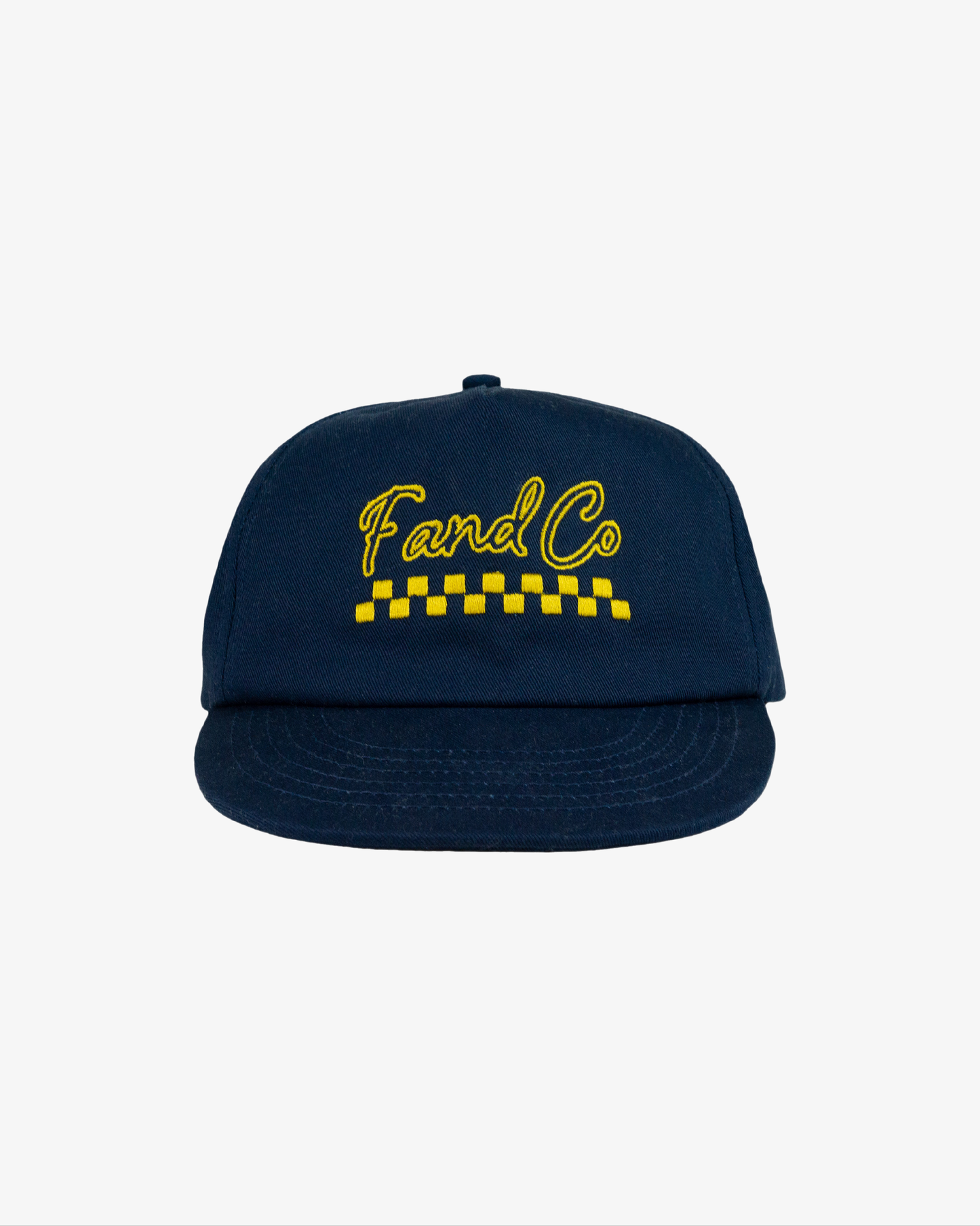 Script Logo Cap - 5 Panel - Navy