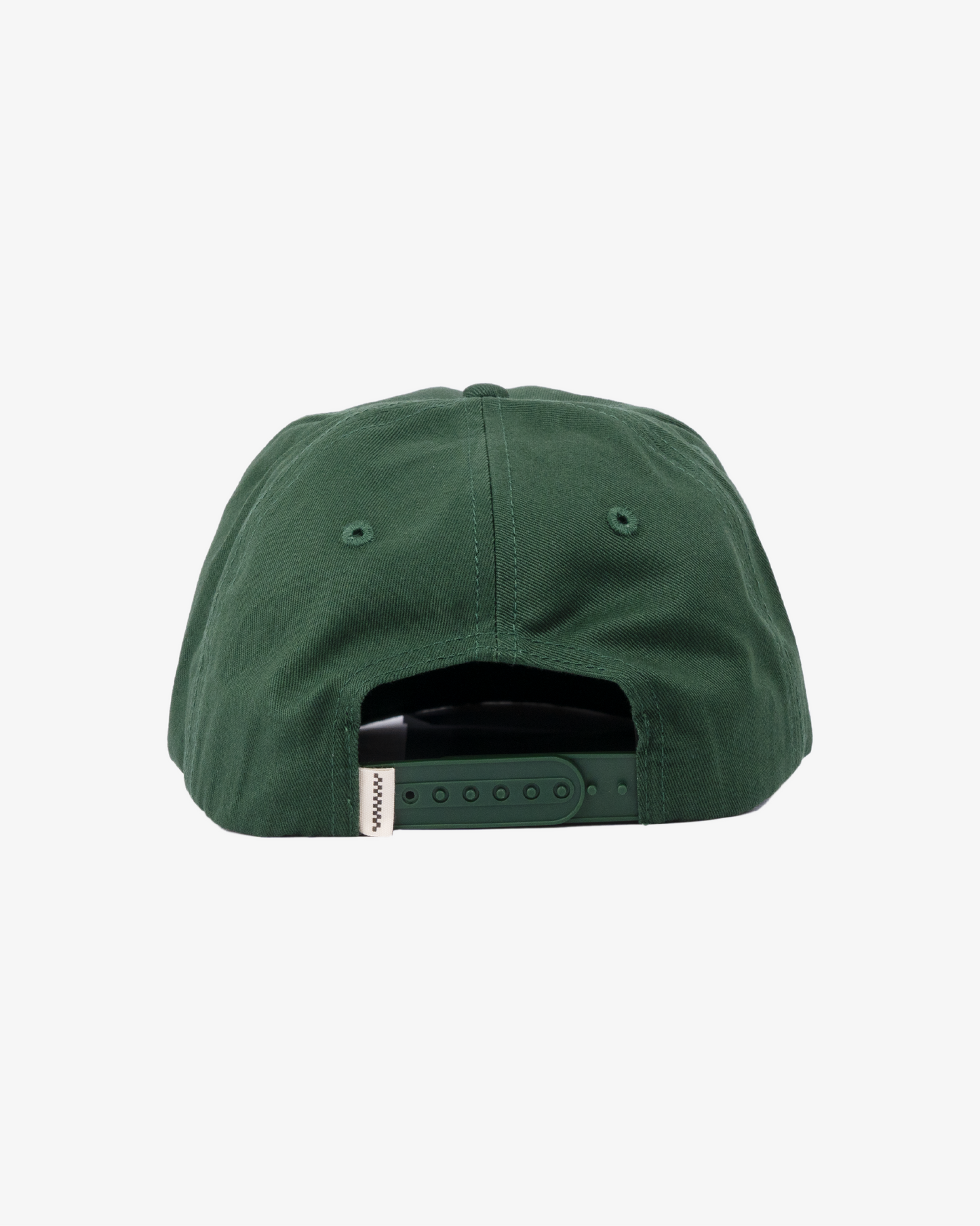 Art Letterman Cap - 5 Panel - Dark Green/Distressed