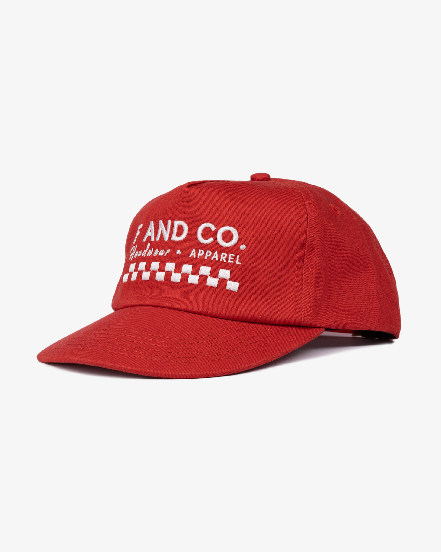 Logo Cap - 5 Panel - Red