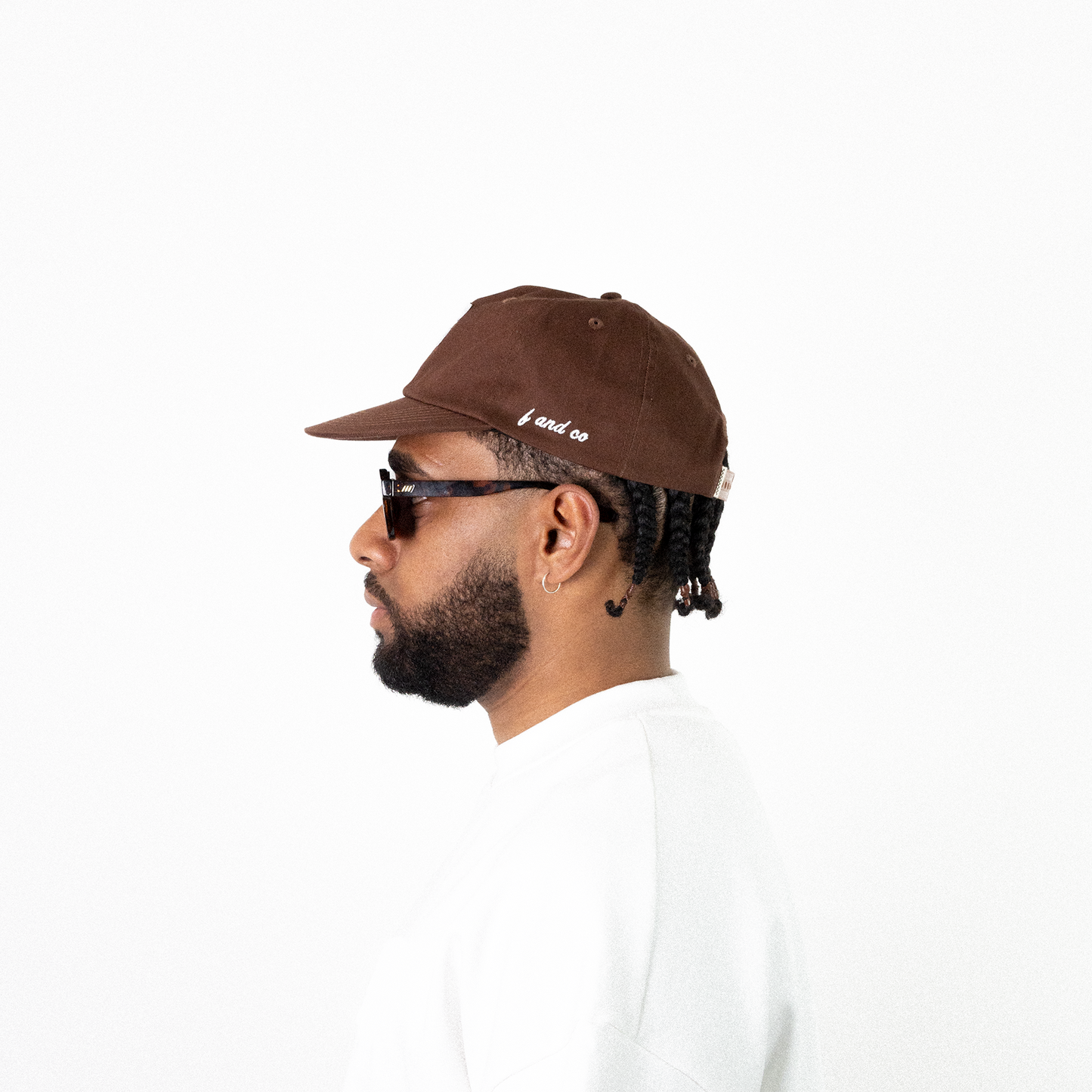 F Cap - 6 Panel - Mocha