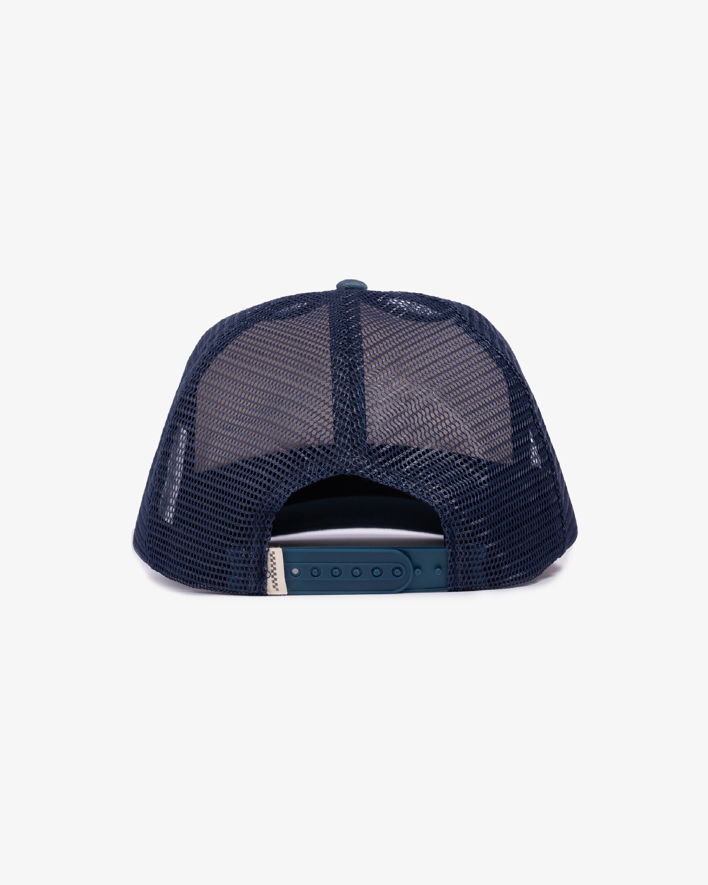 09 Cap - Trucker - Off White/Blue