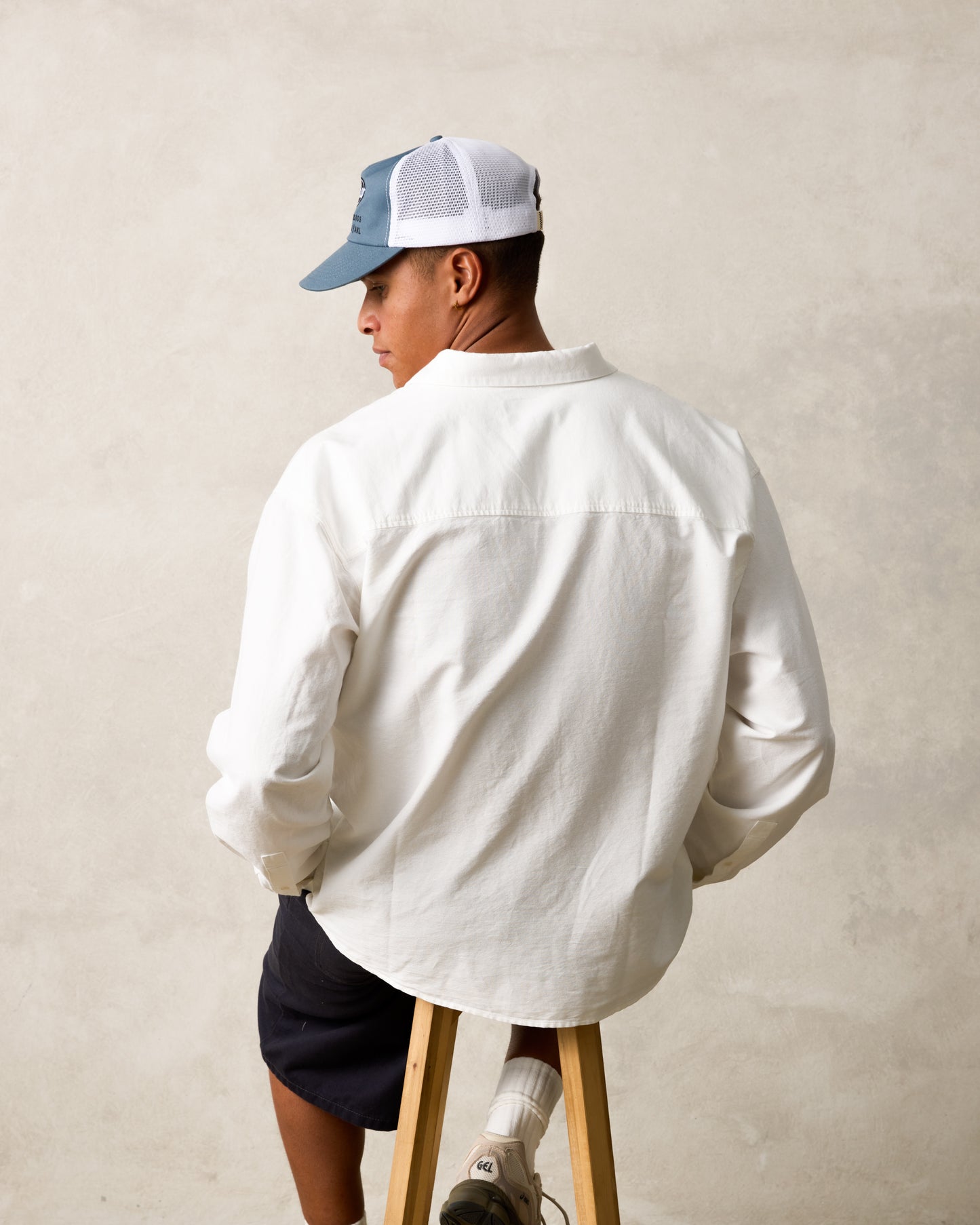 Creative Dept Cap - Ball-Trucker - Light Blue/White