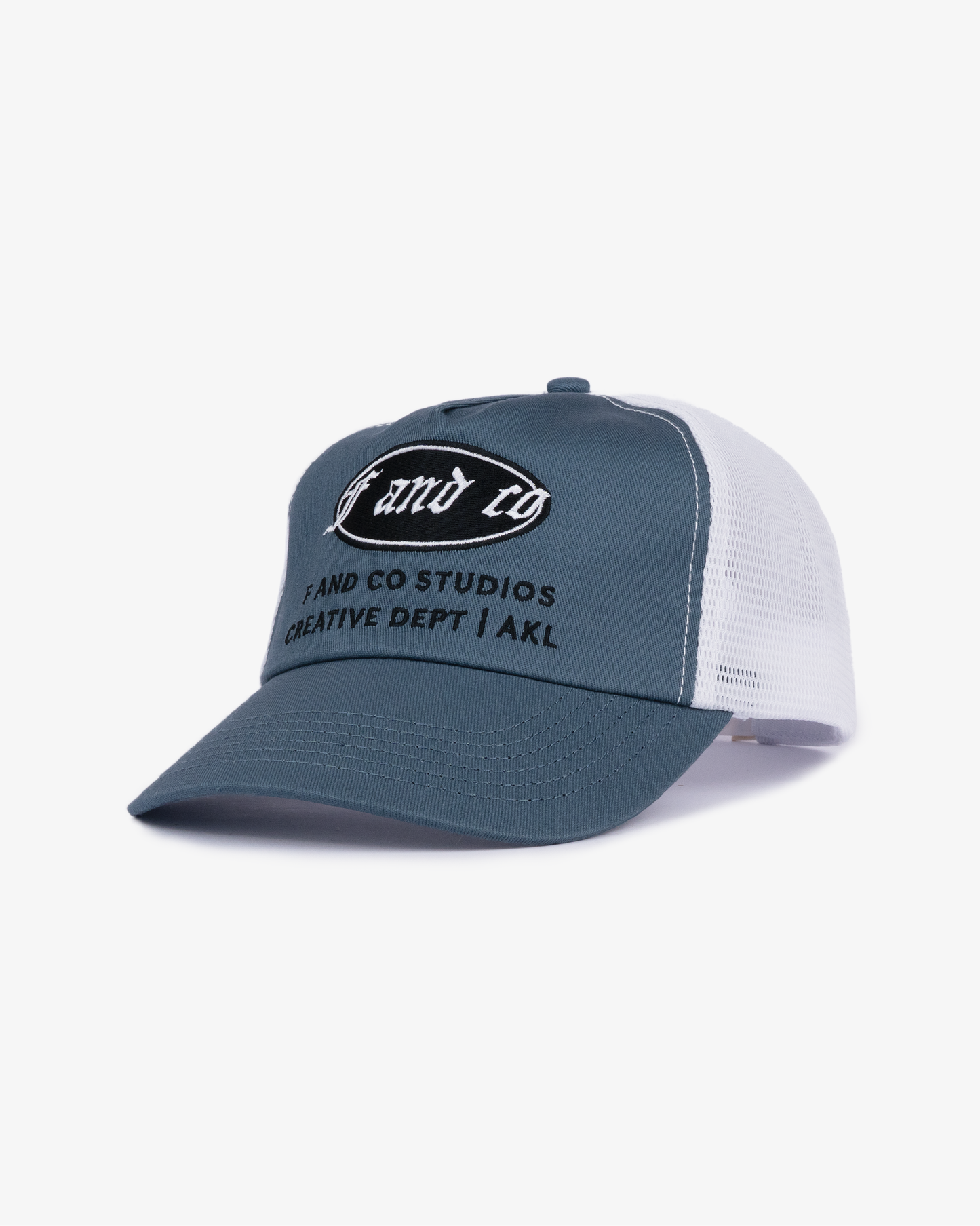 Creative Dept Cap - Ball-Trucker - Light Blue/White
