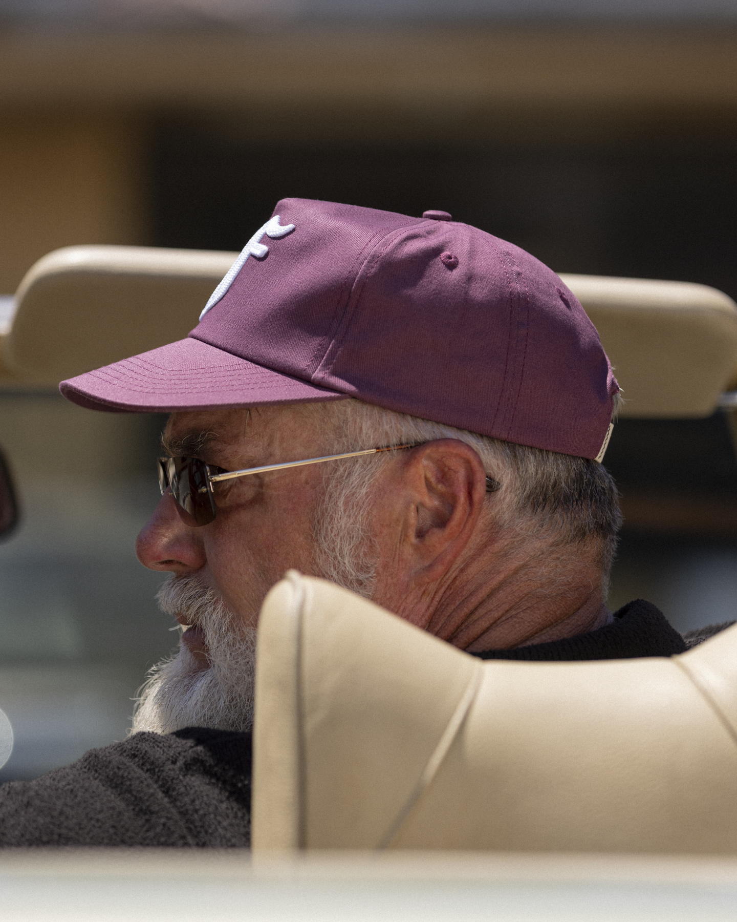 OE F Cap - 5 Panel - Washed Plum