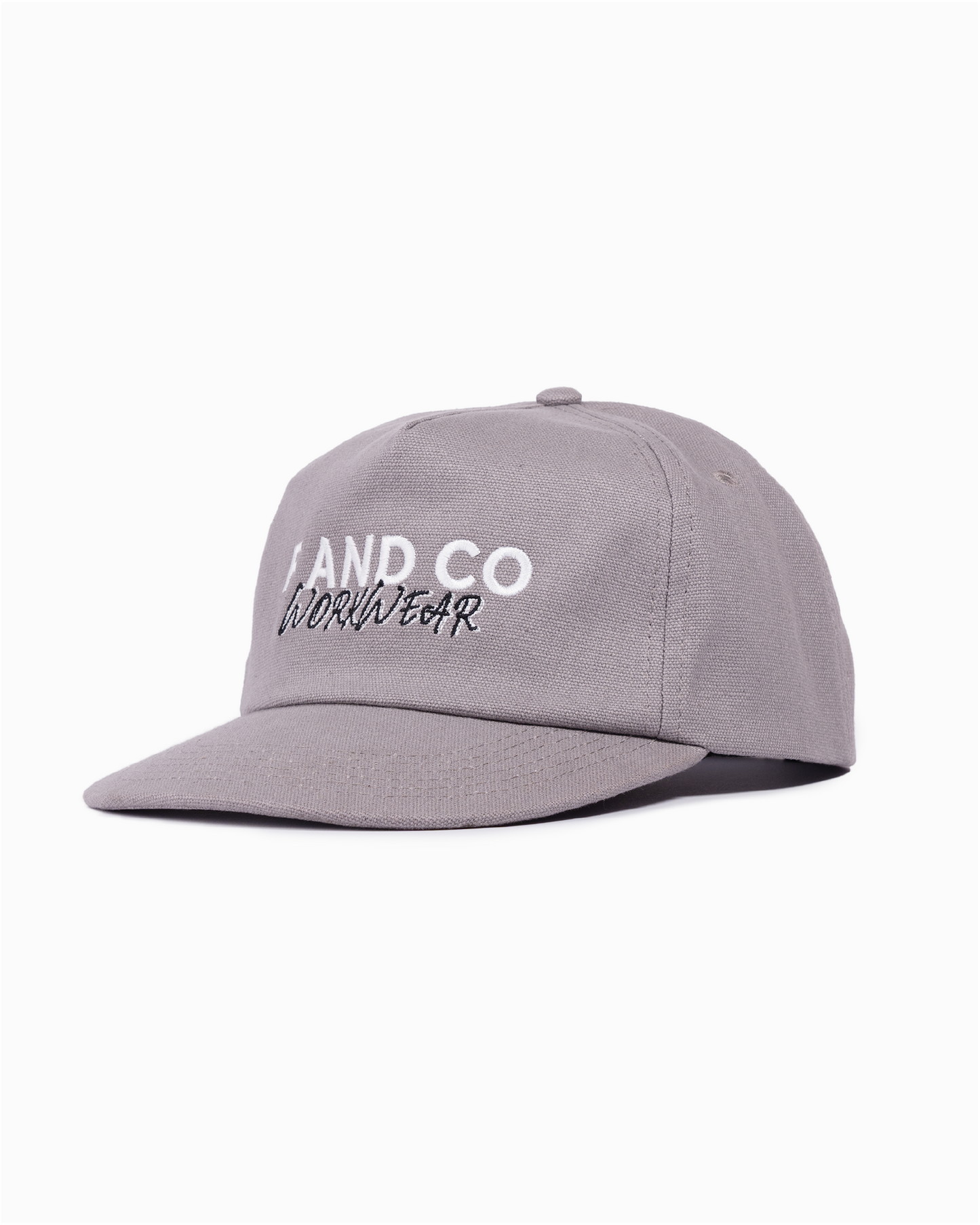 Workwear Cap - 5 panel - Grey