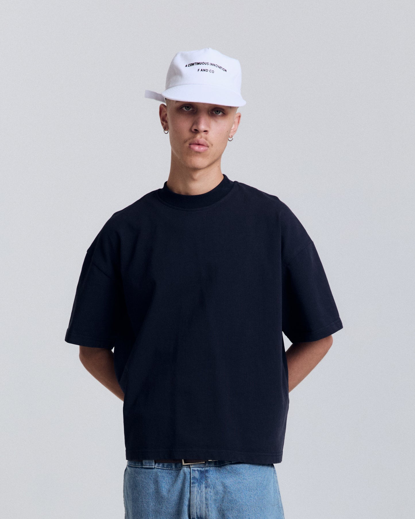 Innovation Cap - Wide Brim 5 Panel - Off White