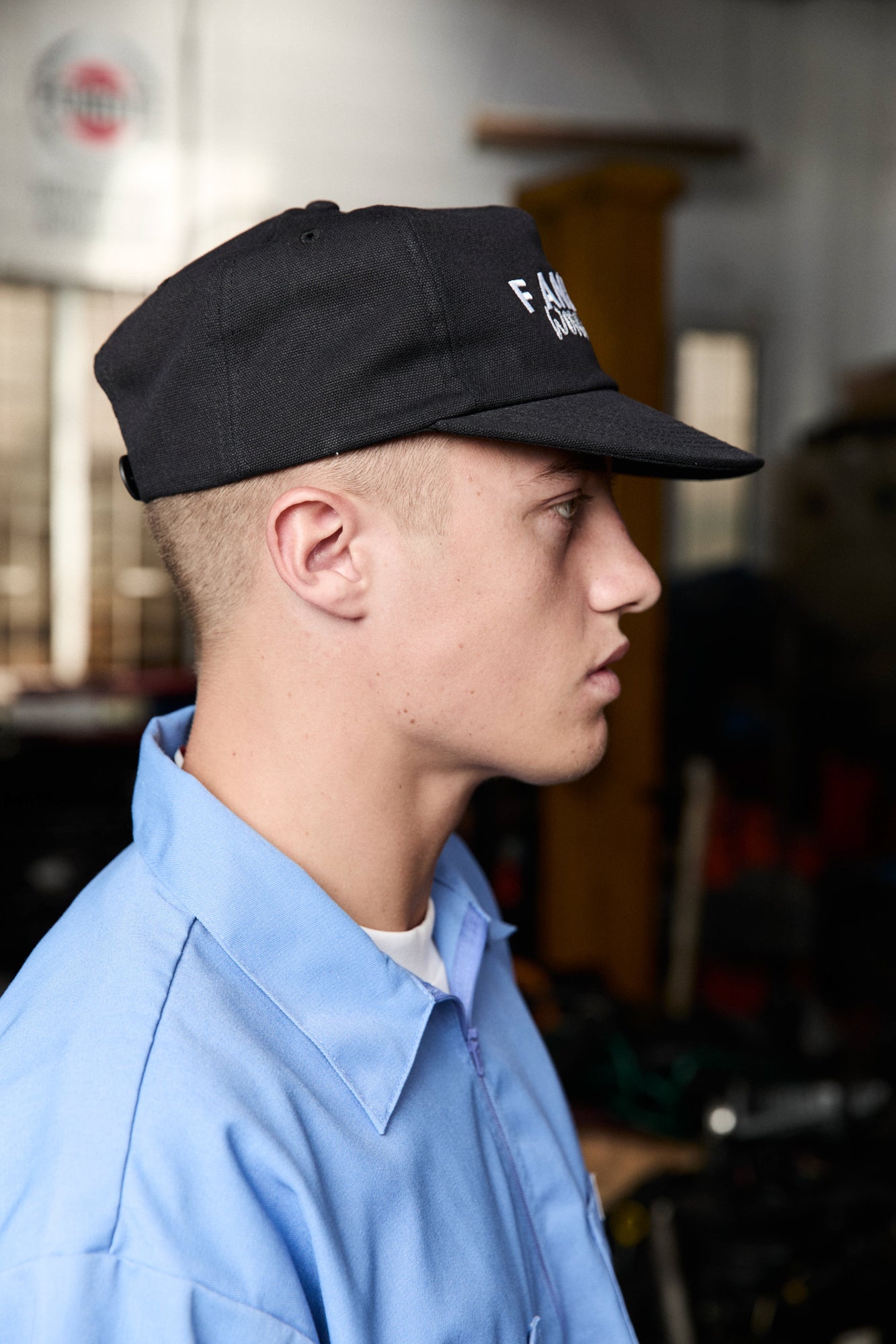 Workwear Cap - 5 panel - Black