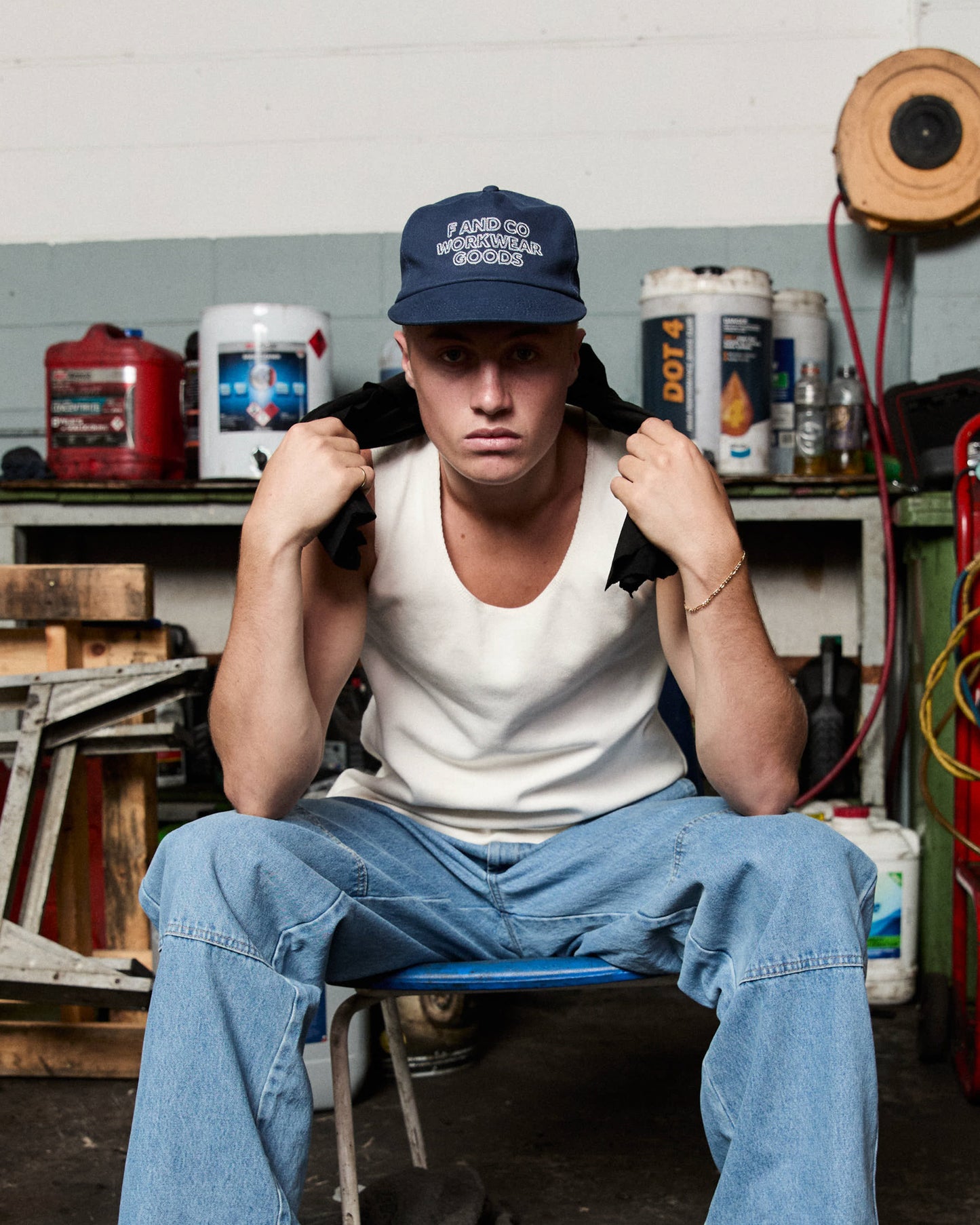 Working Goods Cap - 5 Panel - Blue Grey