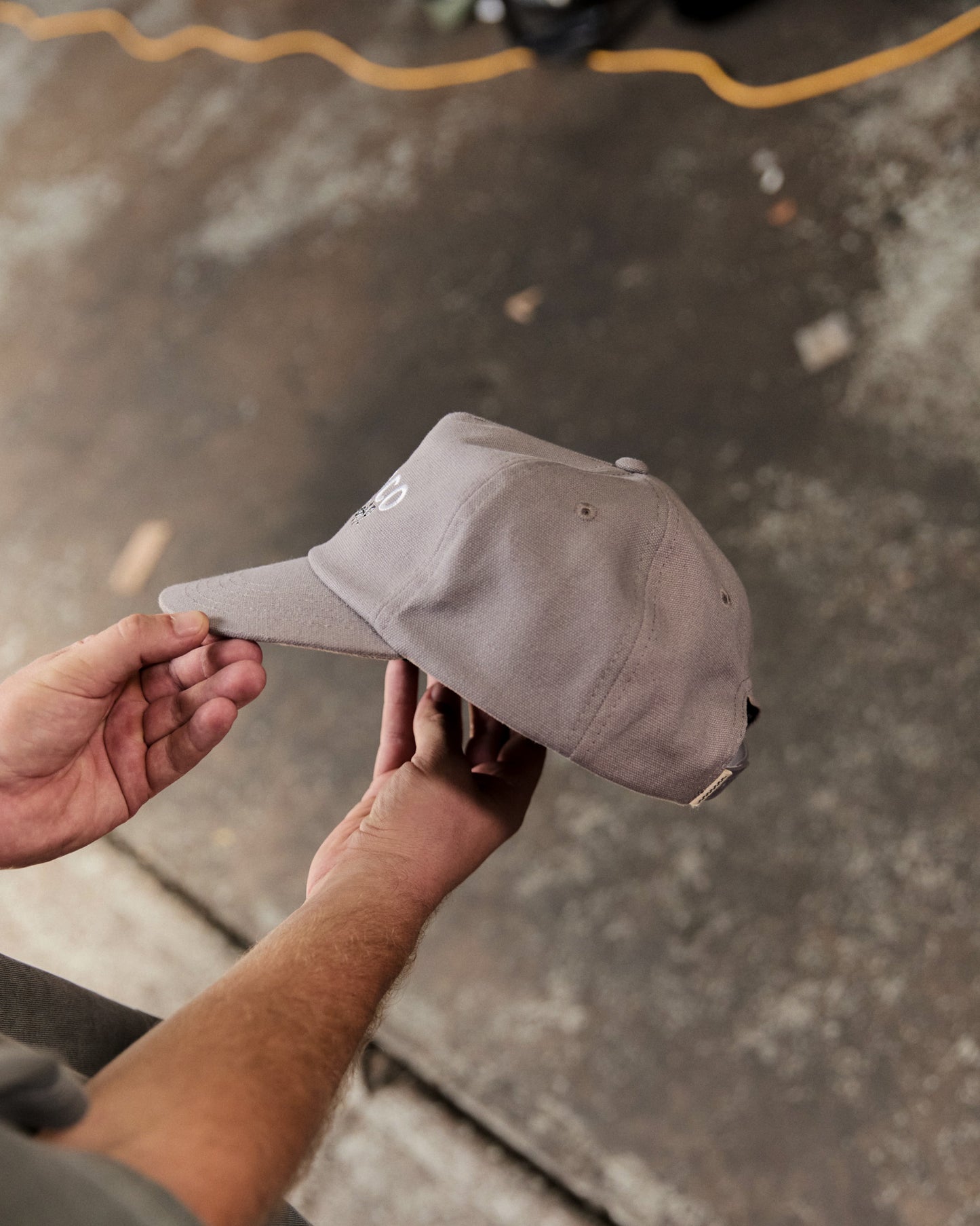 Workwear Cap - 5 panel - Grey