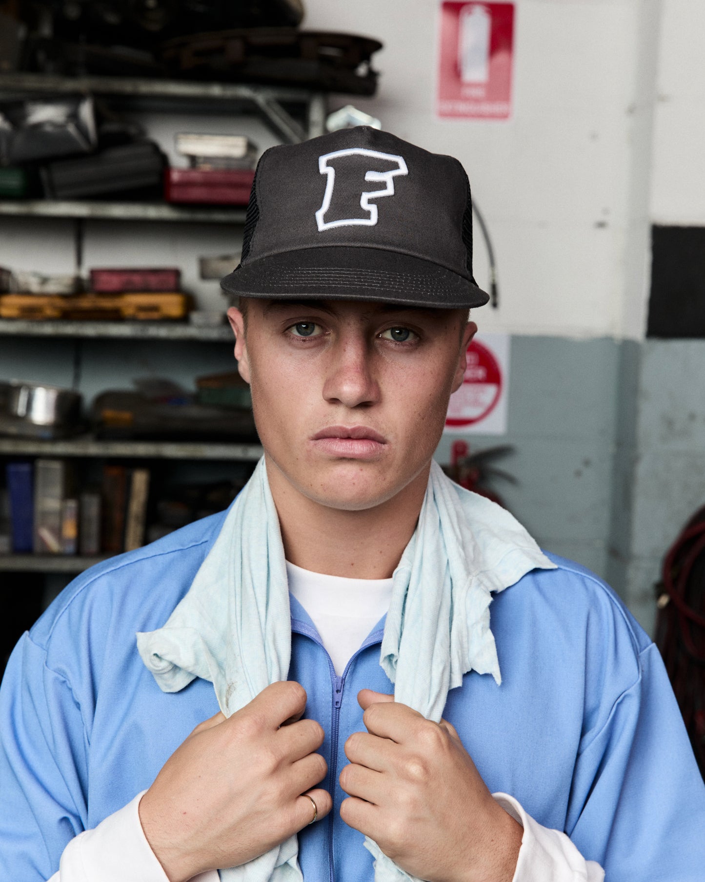 Workers F Cap - Trucker - Charcoal