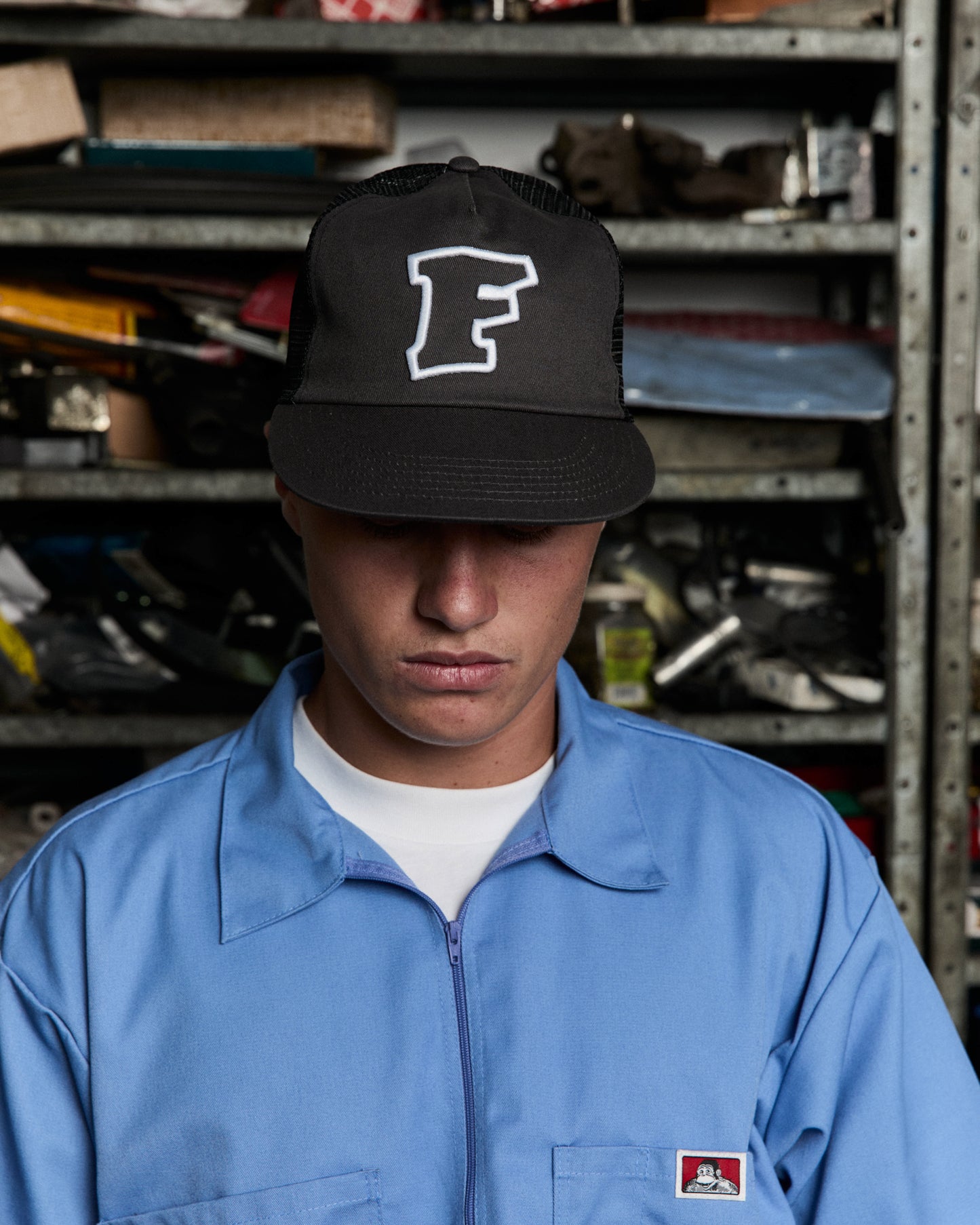Workers F Cap - Trucker - Charcoal