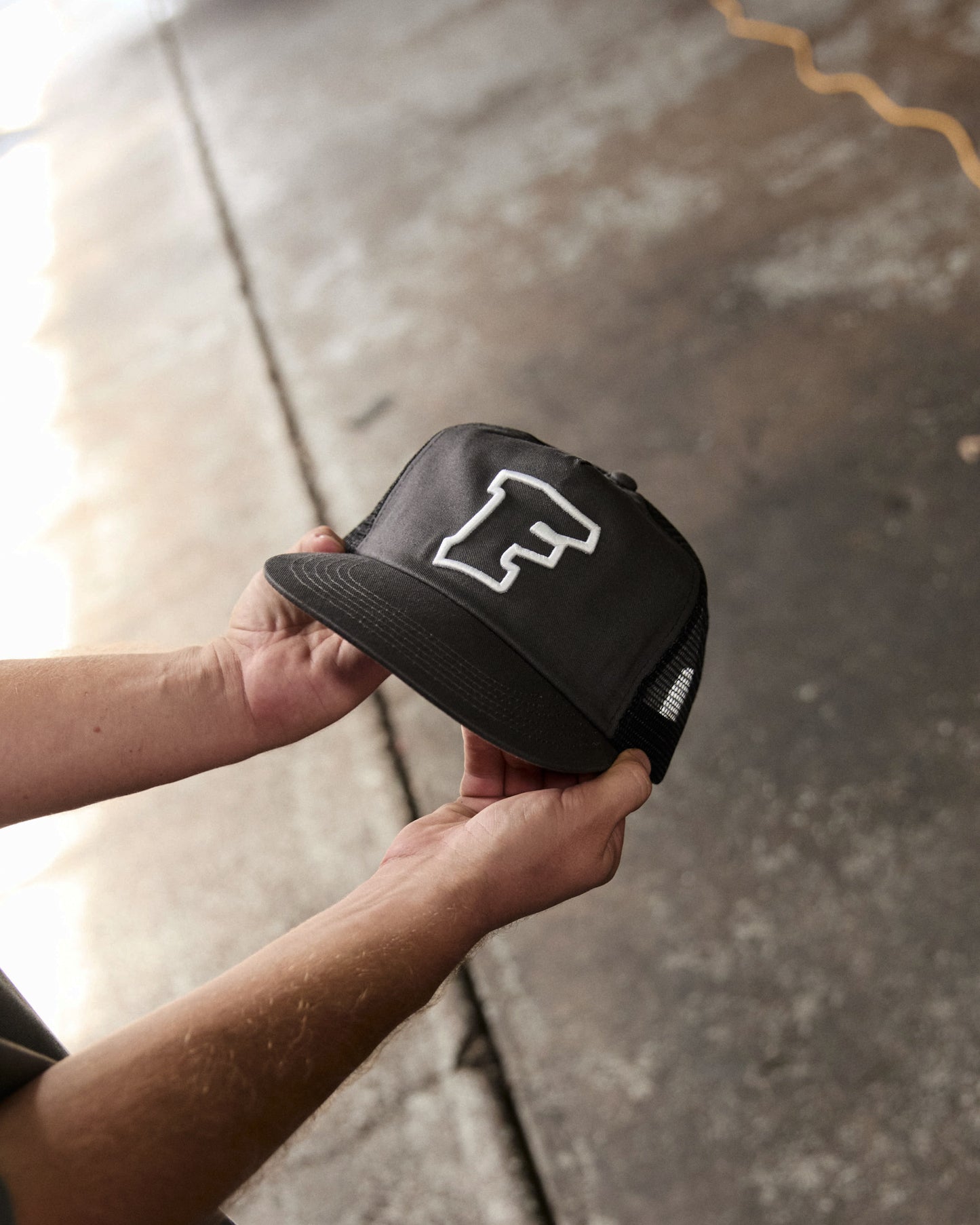 Workers F Cap - Trucker - Charcoal