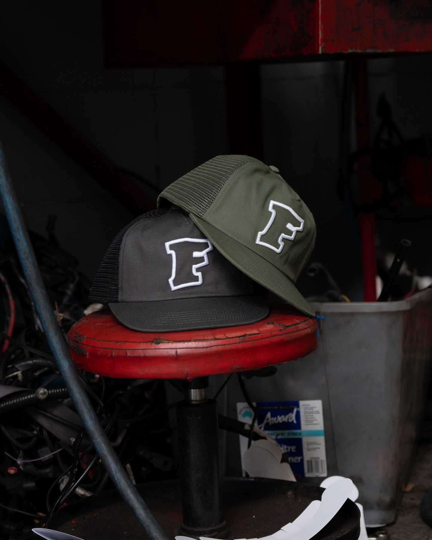Workers F Cap - Trucker - Army Green