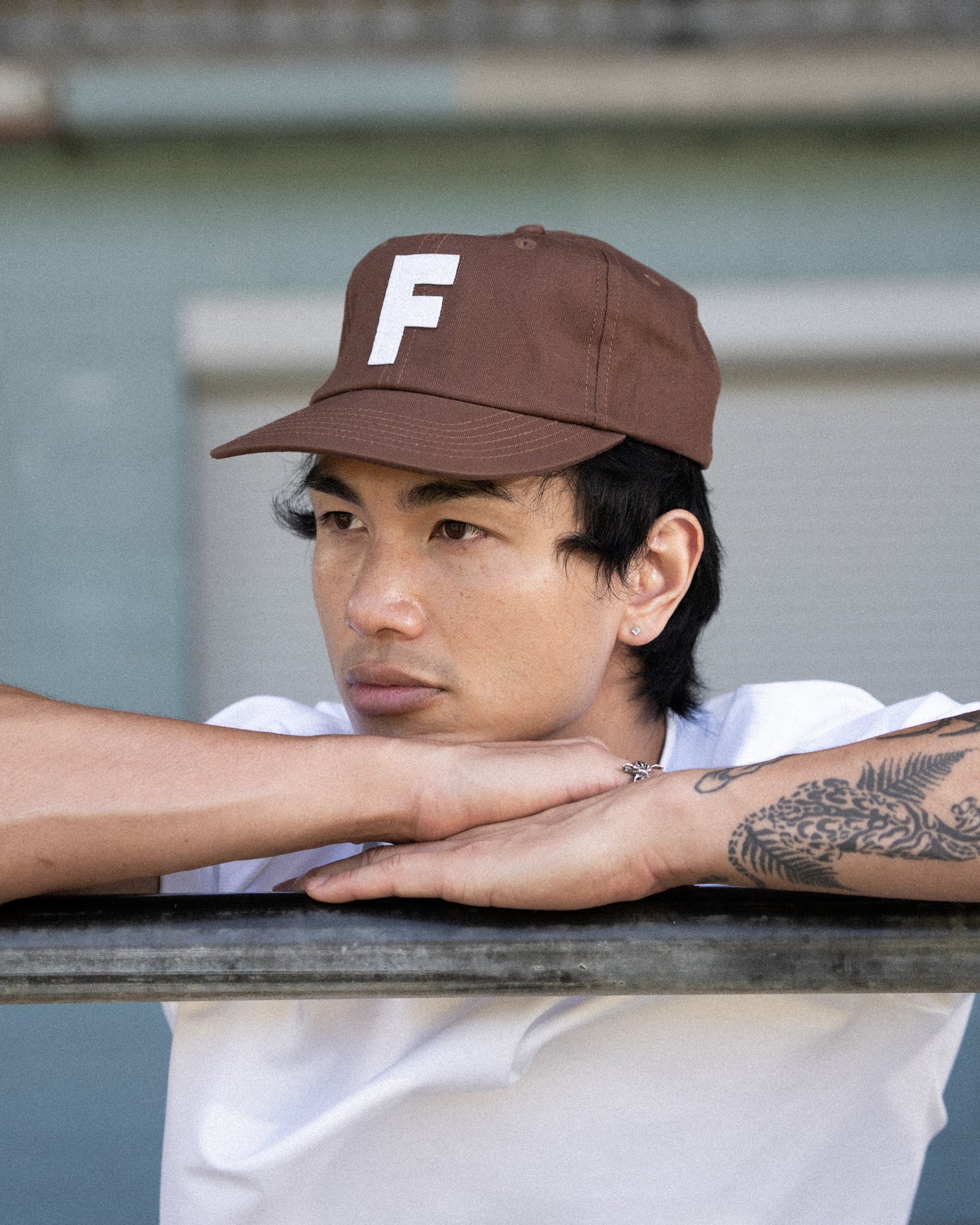 F Ball Cap - 6 Panel - Mocha