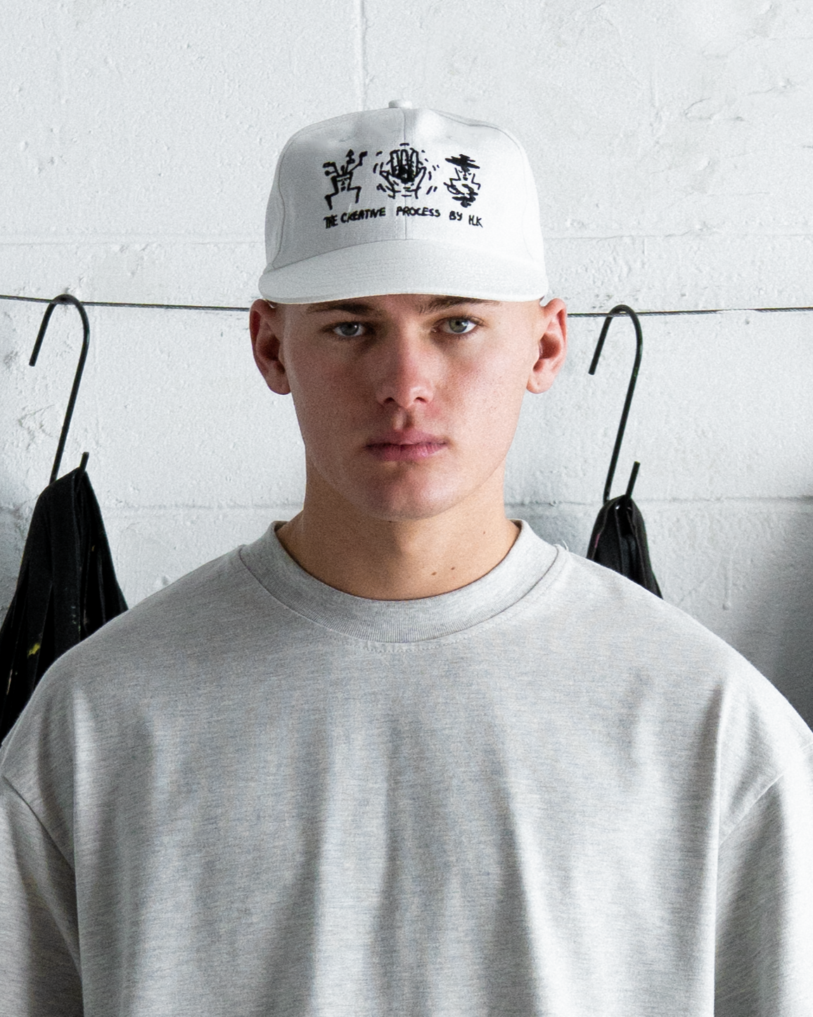 Creative Cap - Short Brim 6 Panel - Off White