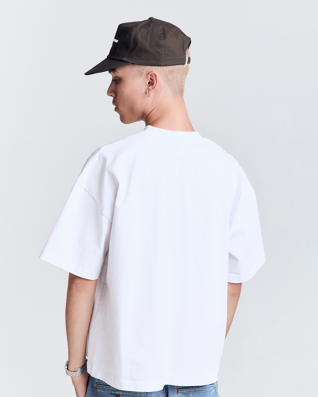 Innovation Cap - Wide Brim 5 Panel - Off Black