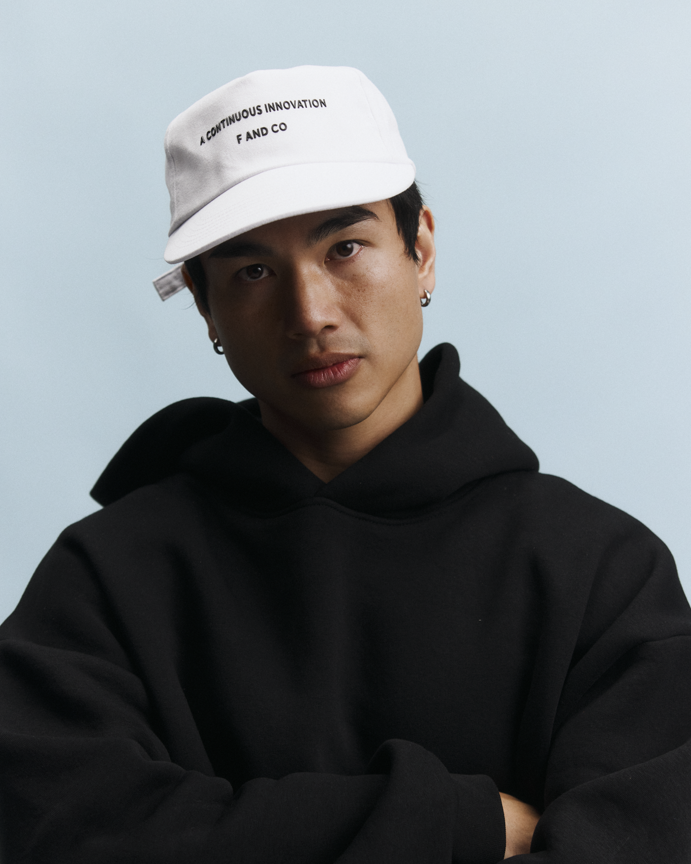 Innovation Cap - Wide Brim 5 Panel - Off White