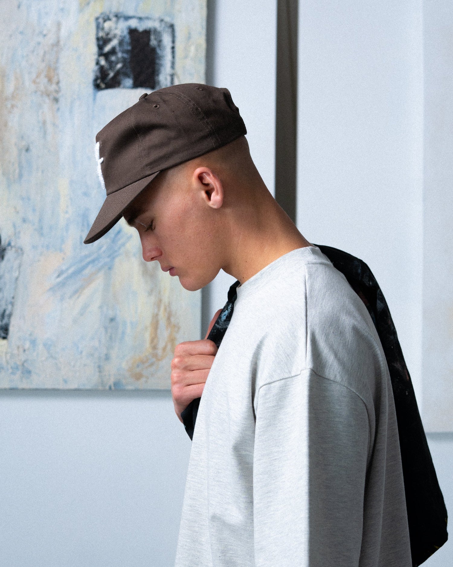 F AND CO Hat stack. Unstructured 5 panel hats and caps