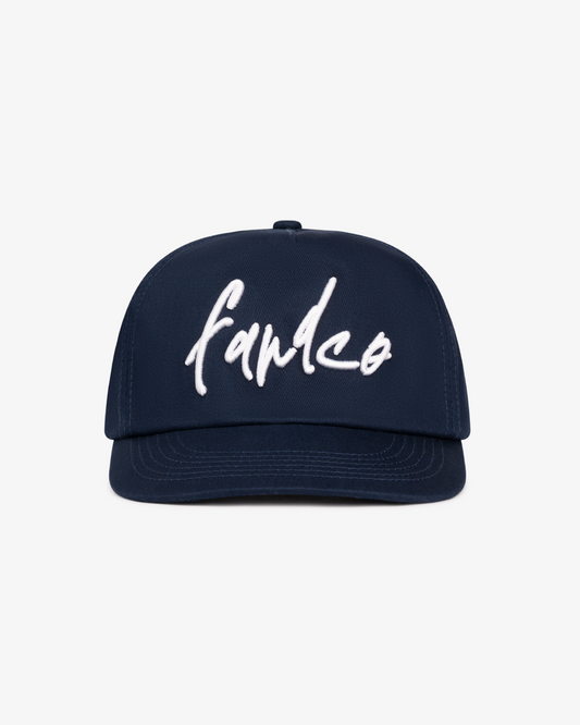Signage Cap - 5 Panel - Navy