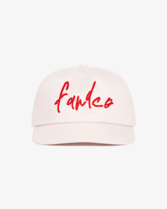 Signage Cap - 5 Panel - Beige