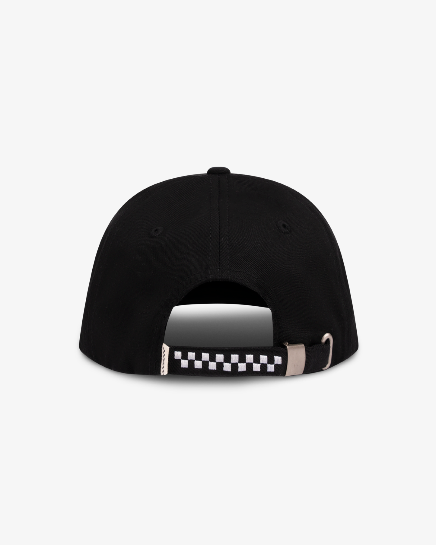 Evening Patch Cap - Wide Brim 5 Panel - Black
