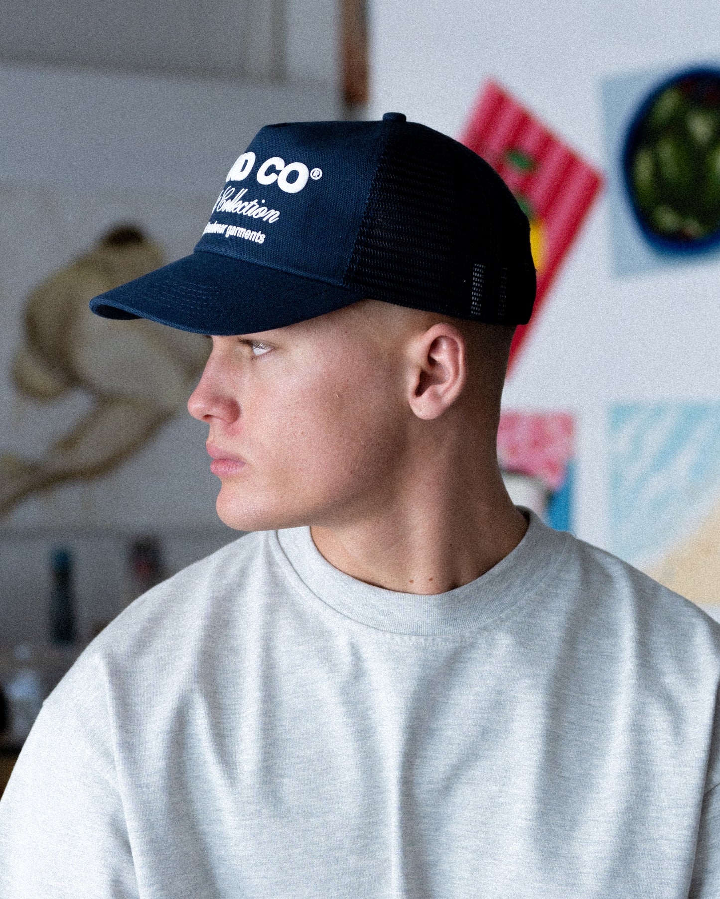 Artist Cap - Ball Trucker - Navy