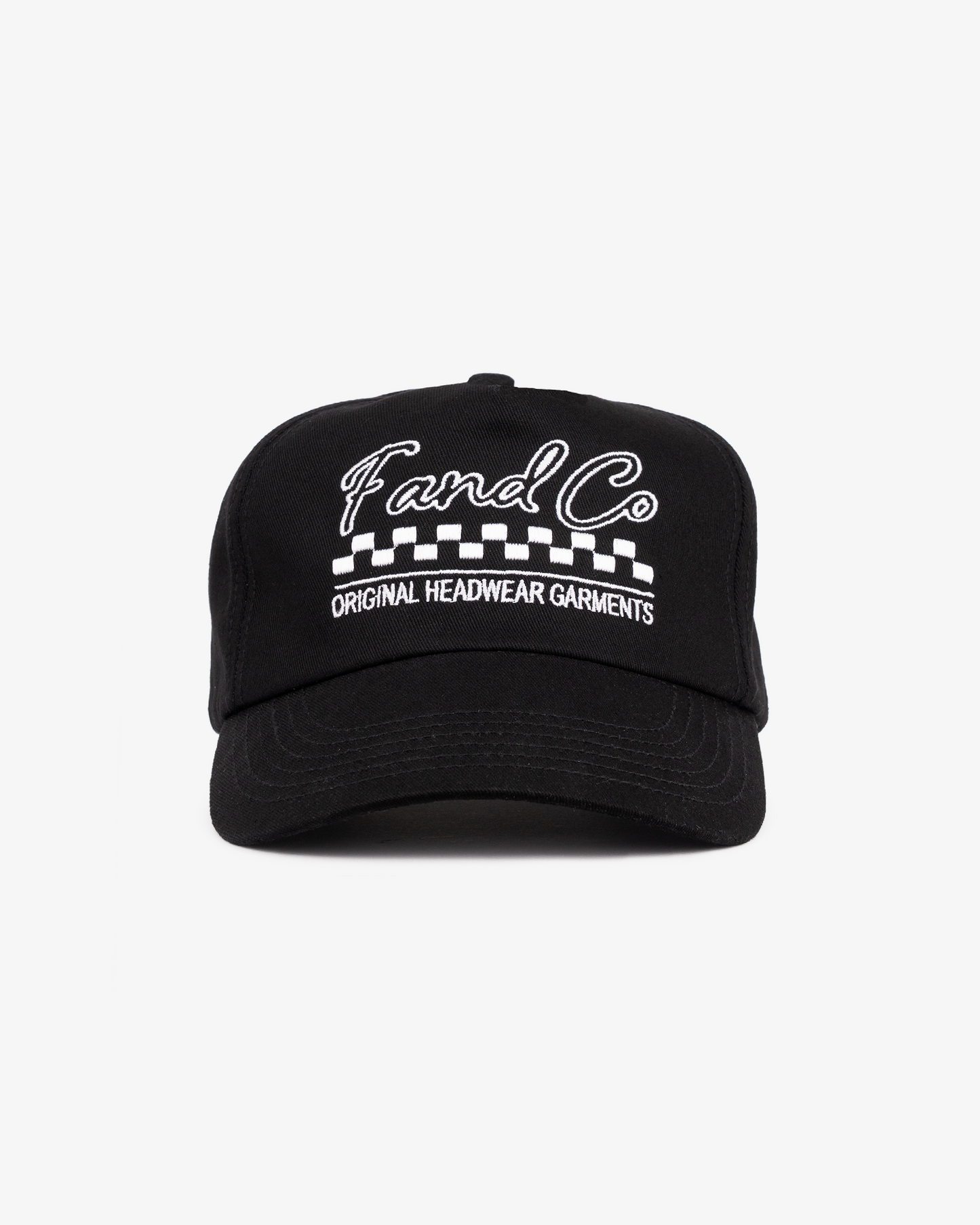 Script Logo Cap - Ball Trucker - Black