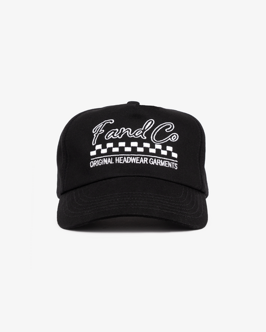 Script Logo Cap - Ball Trucker - Black