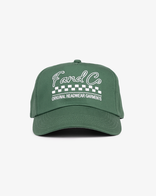 Script Logo Cap - Ball Trucker - Green