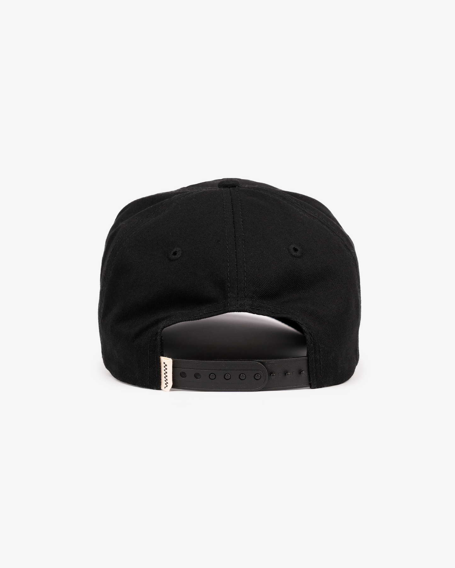 Origins Cap - Short Brim 5 Panel - Black