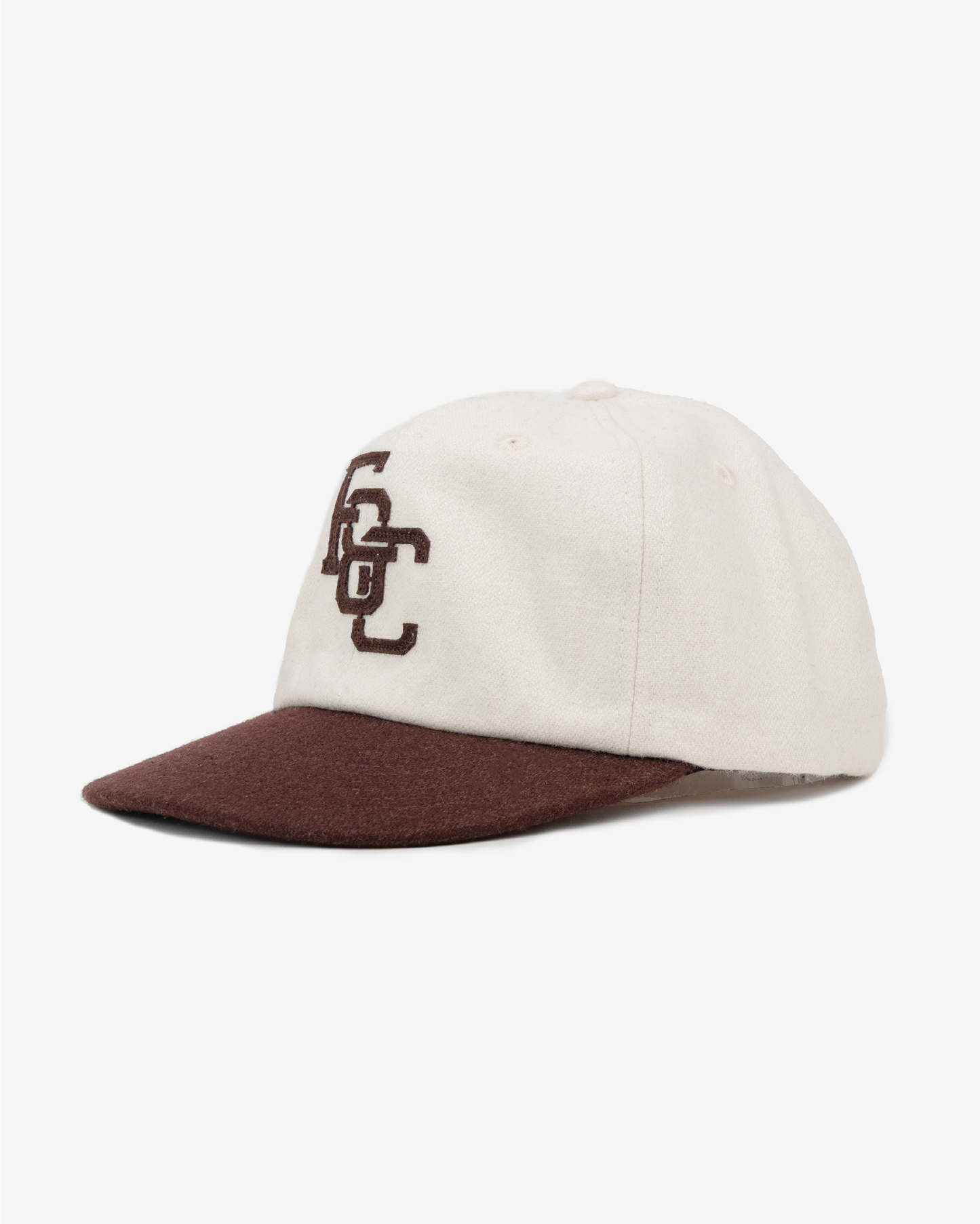 Monogram Ball Cap - Brown/Off-White