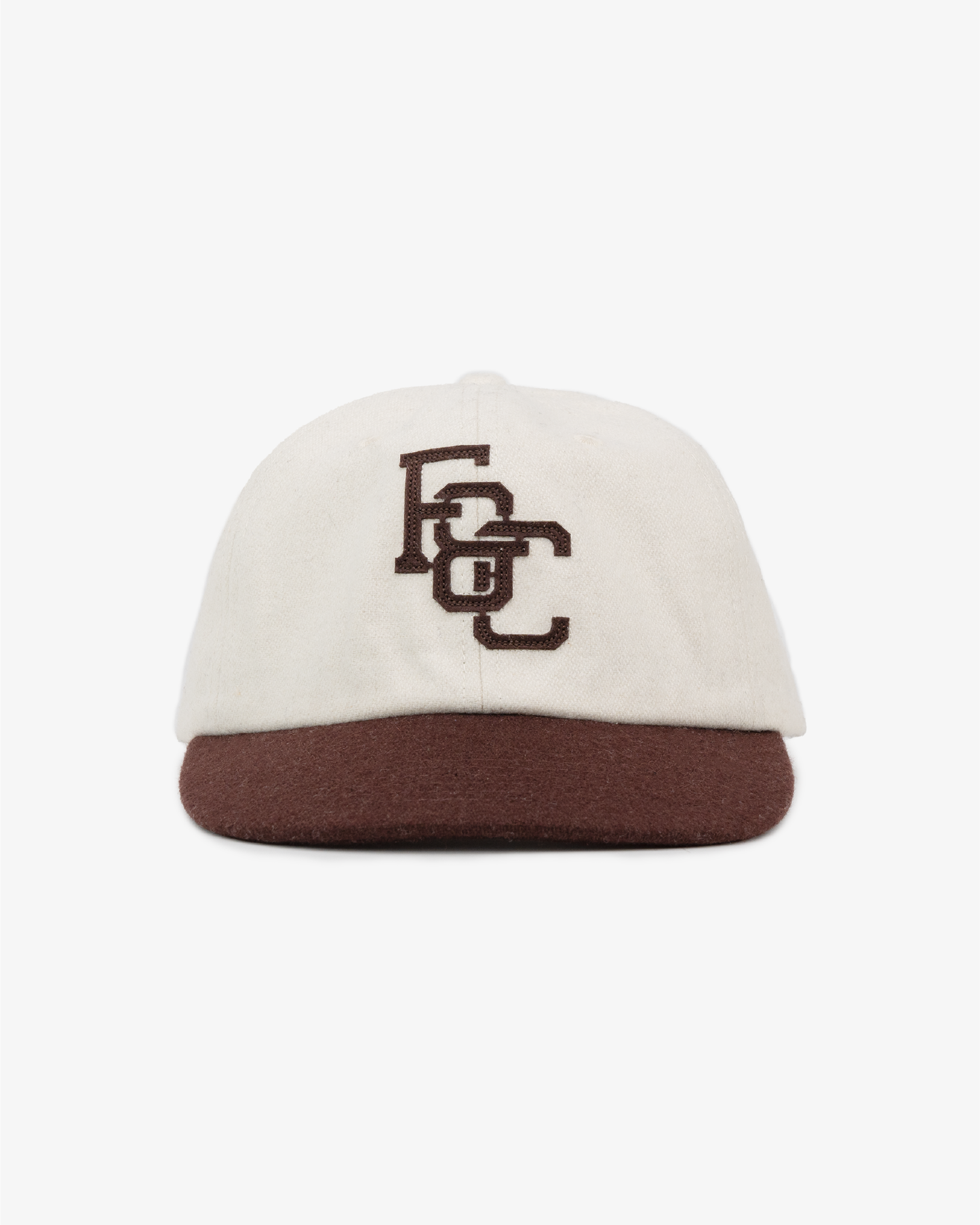 Monogram Ball Cap - Brown/Off-White