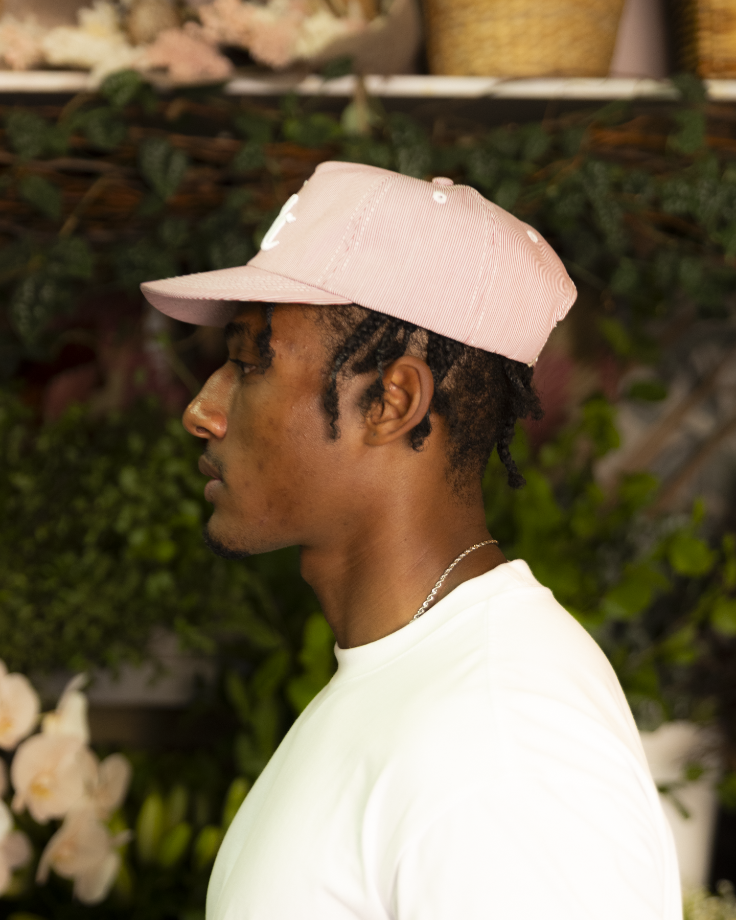 F❤C Cap - 5 Panel - Blue Pinstripe