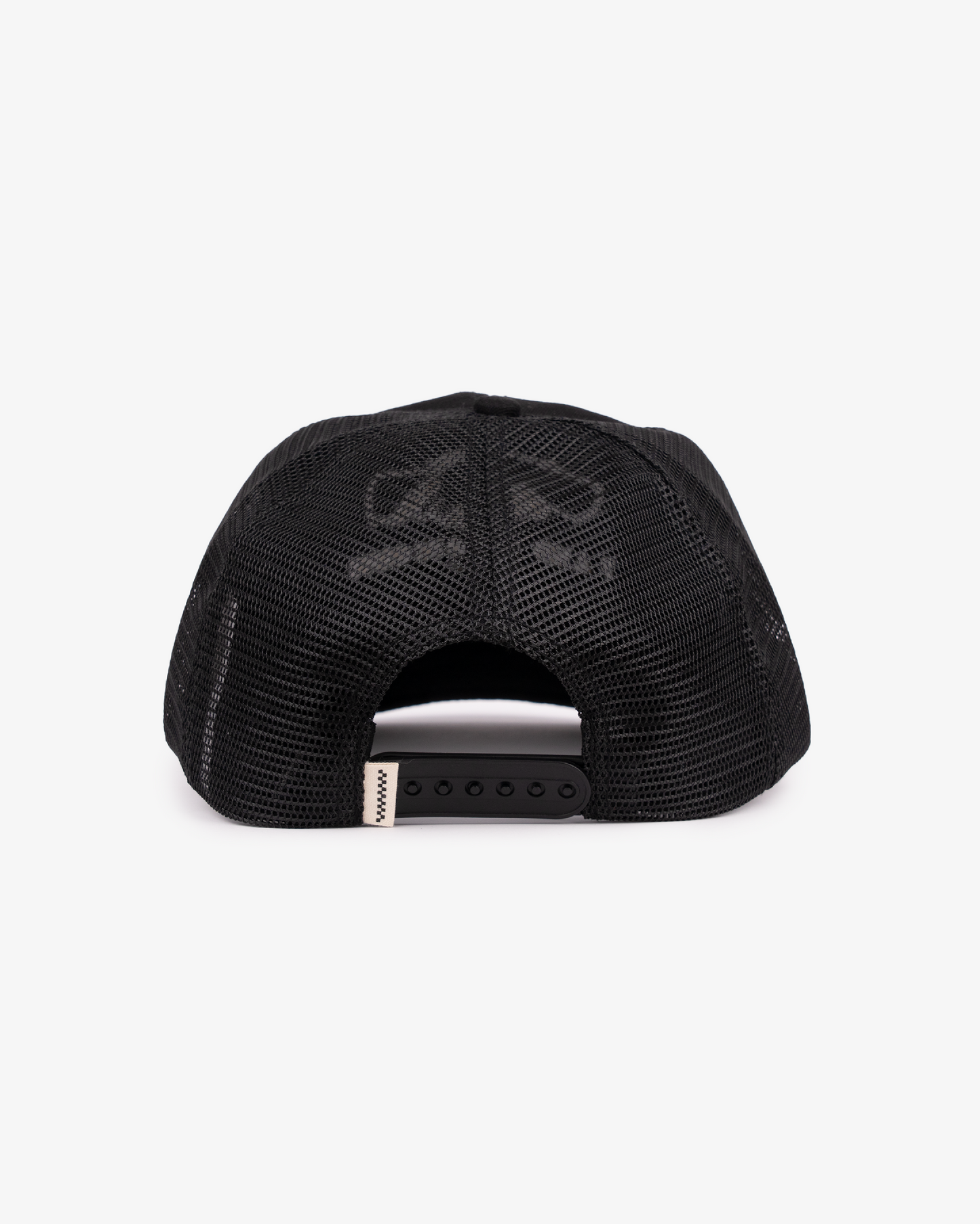 Origins Trucker Cap - Short Brim 5 Panel - Black