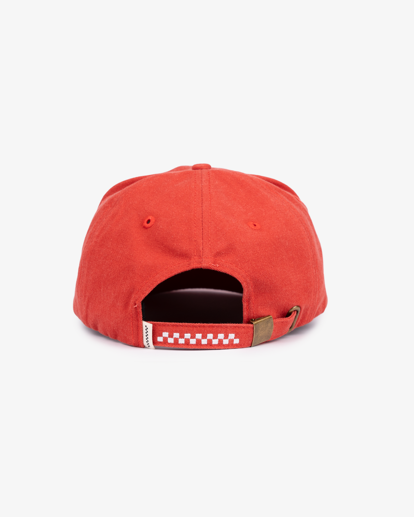 Signature Goods Cap - Wide Brim 6 Panel - Washed Red